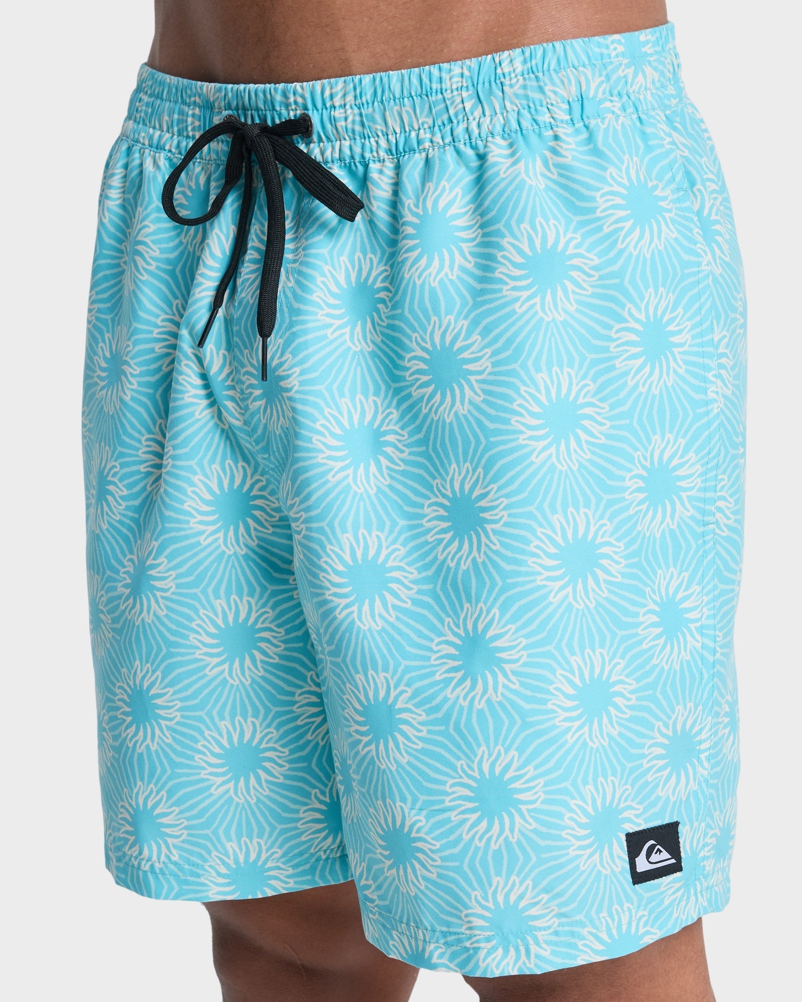 Mens Everyday Printed 17" Swim Shorts