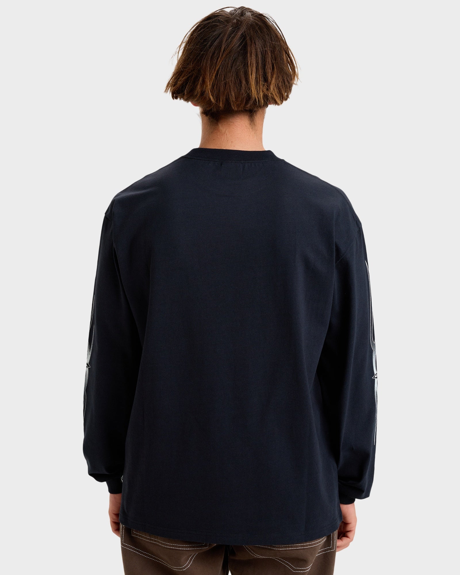 Mens Strech Tribal Long Sleeve T-Shirt