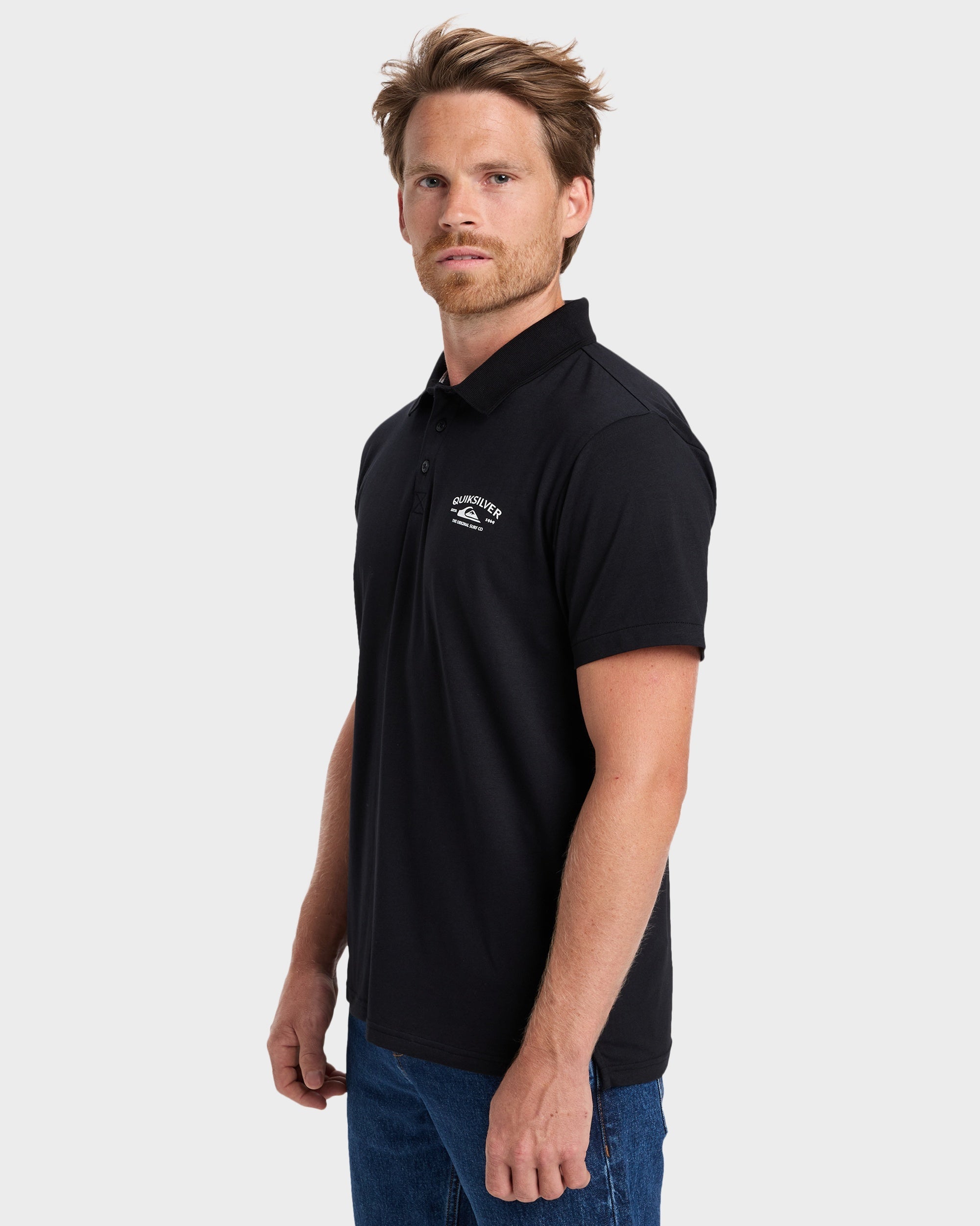 Mens Polo Stretch Short Sleeve Shirt