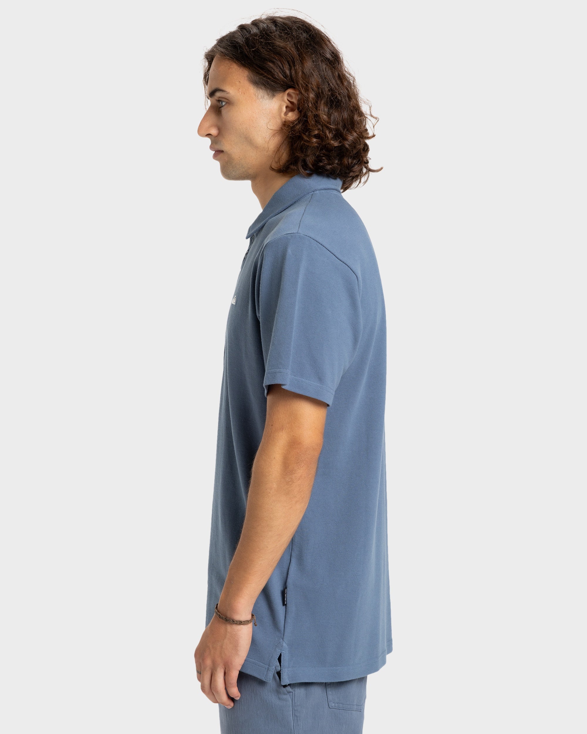 Mens Pique Polo Short Sleeve Shirt