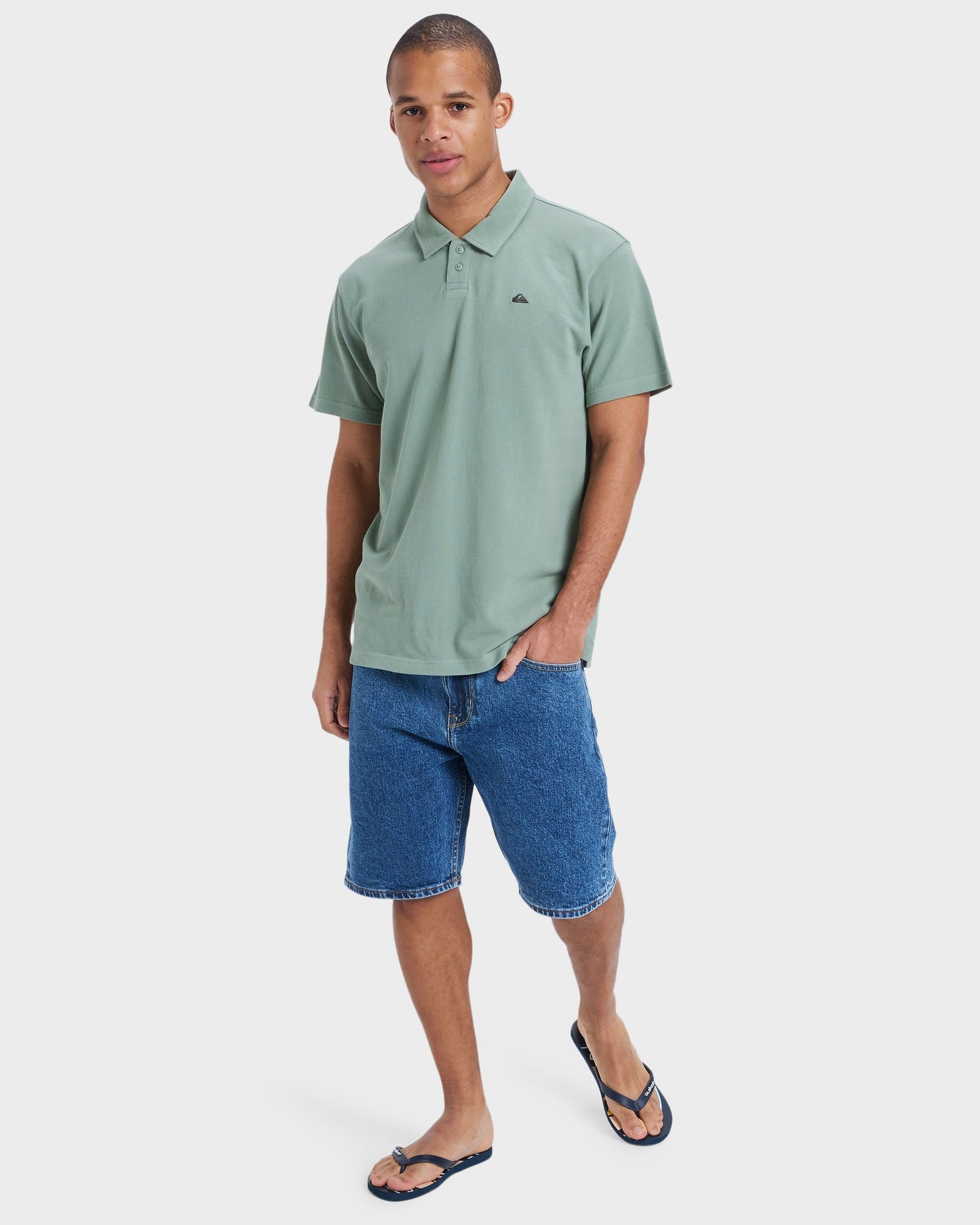 Mens Mw Pique Polo Short Sleeve Shirt