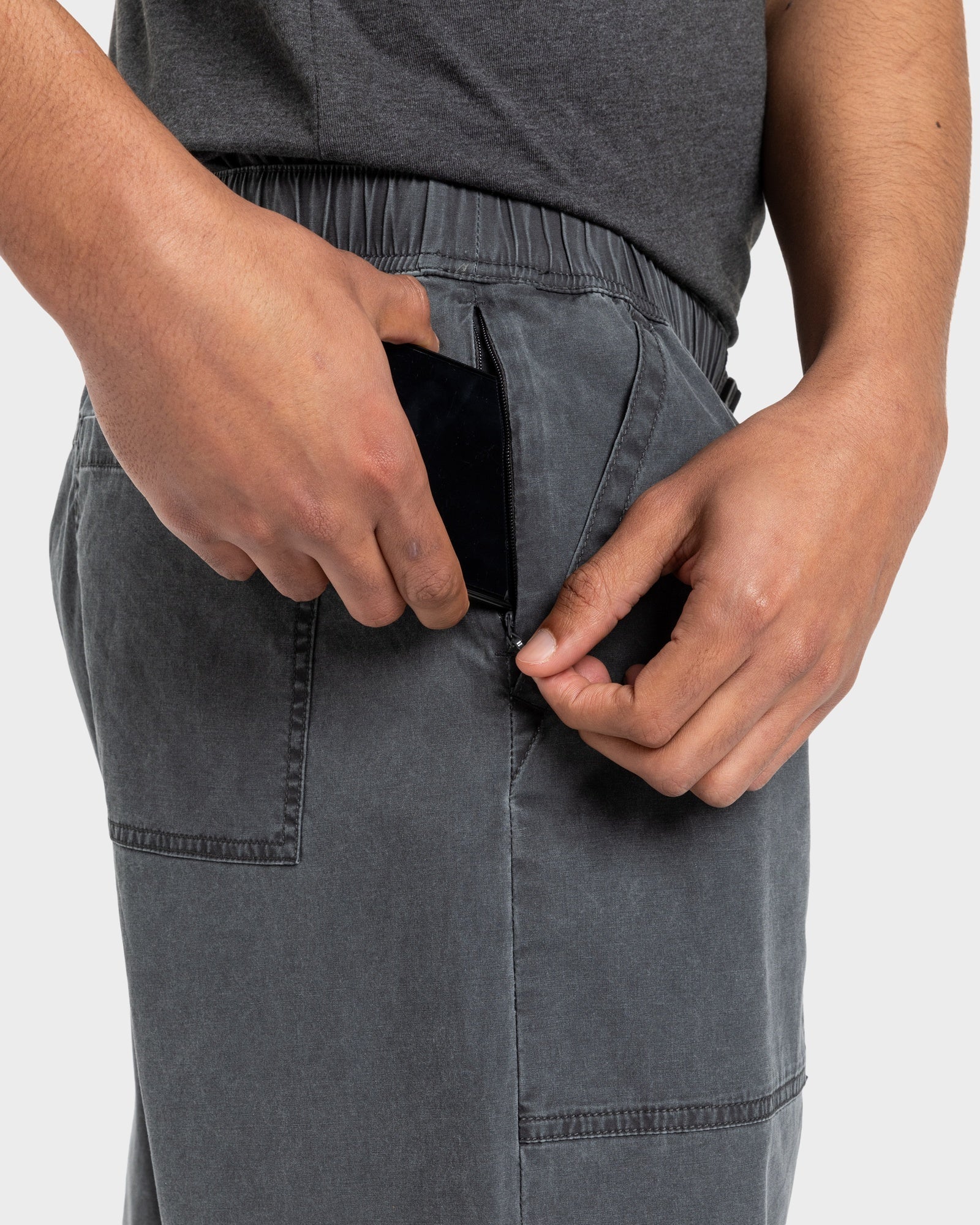 Mens Run Ashore Fixed Waist Pants