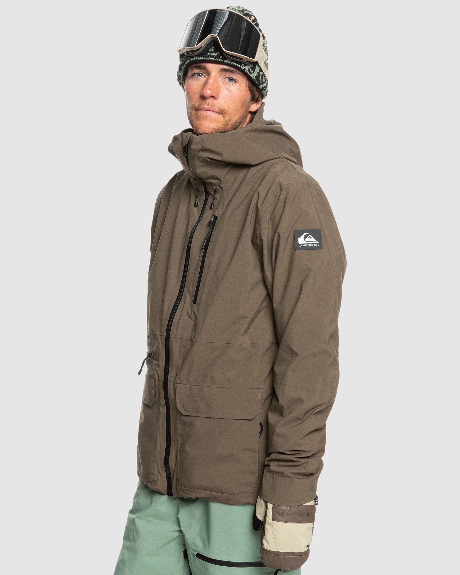 Mens Quest Stretch 20K Snow Jacket