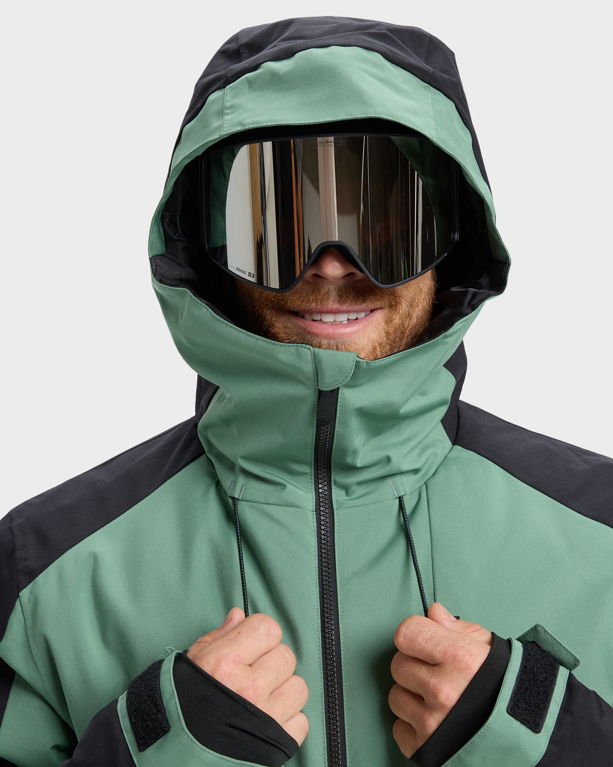 Mens Mission Block Snow Jacket