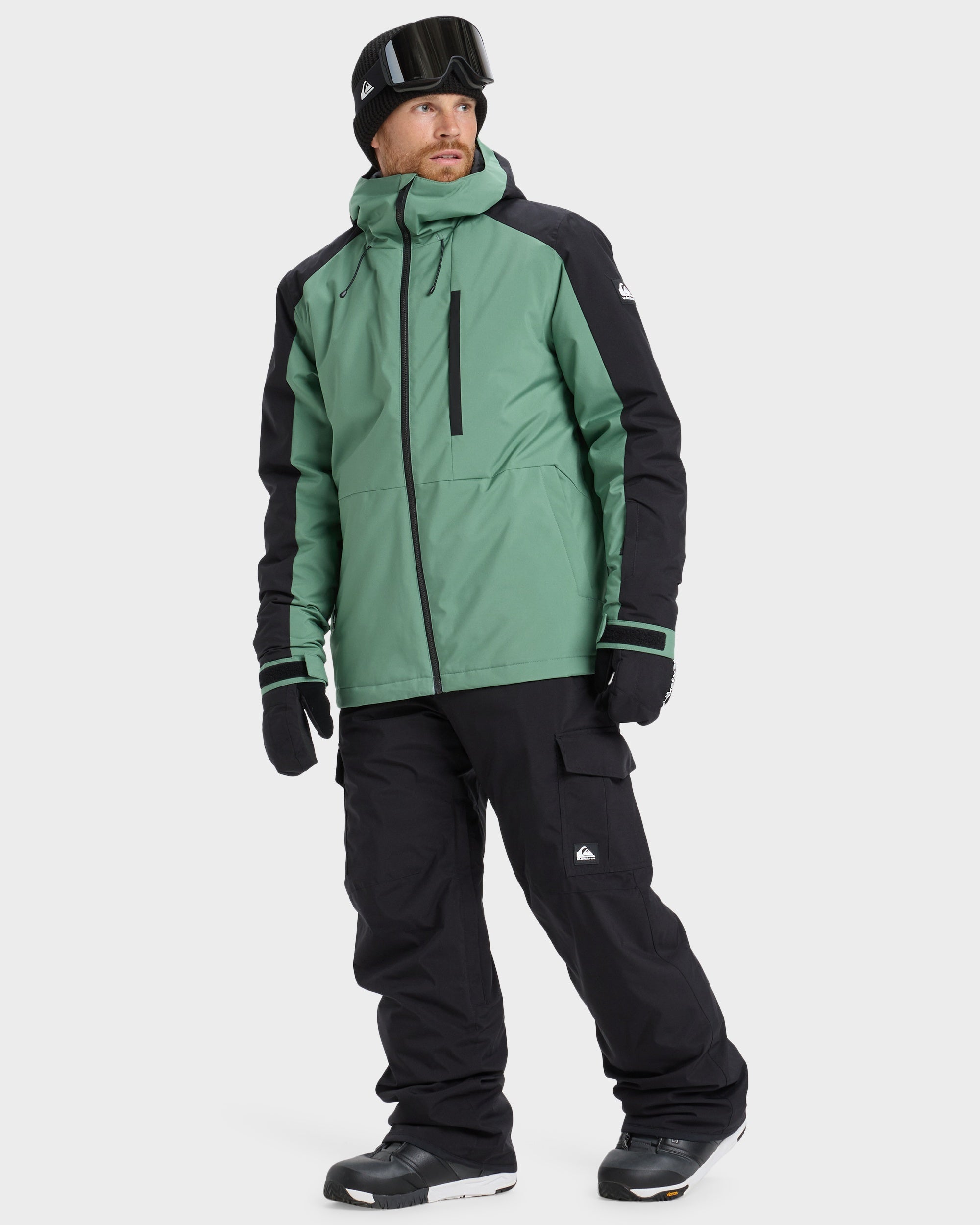 Mens Mission Block Snow Jacket