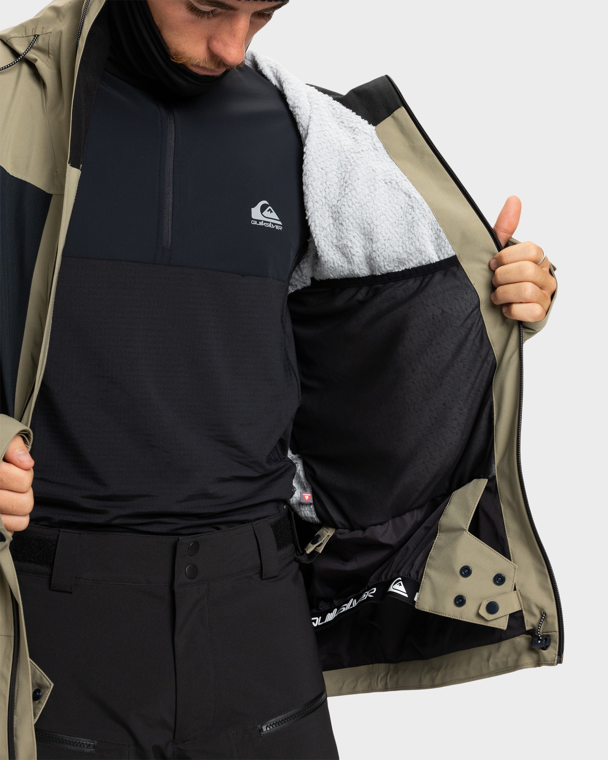 Mens Ultralight Stretch 20K Snow Jacket