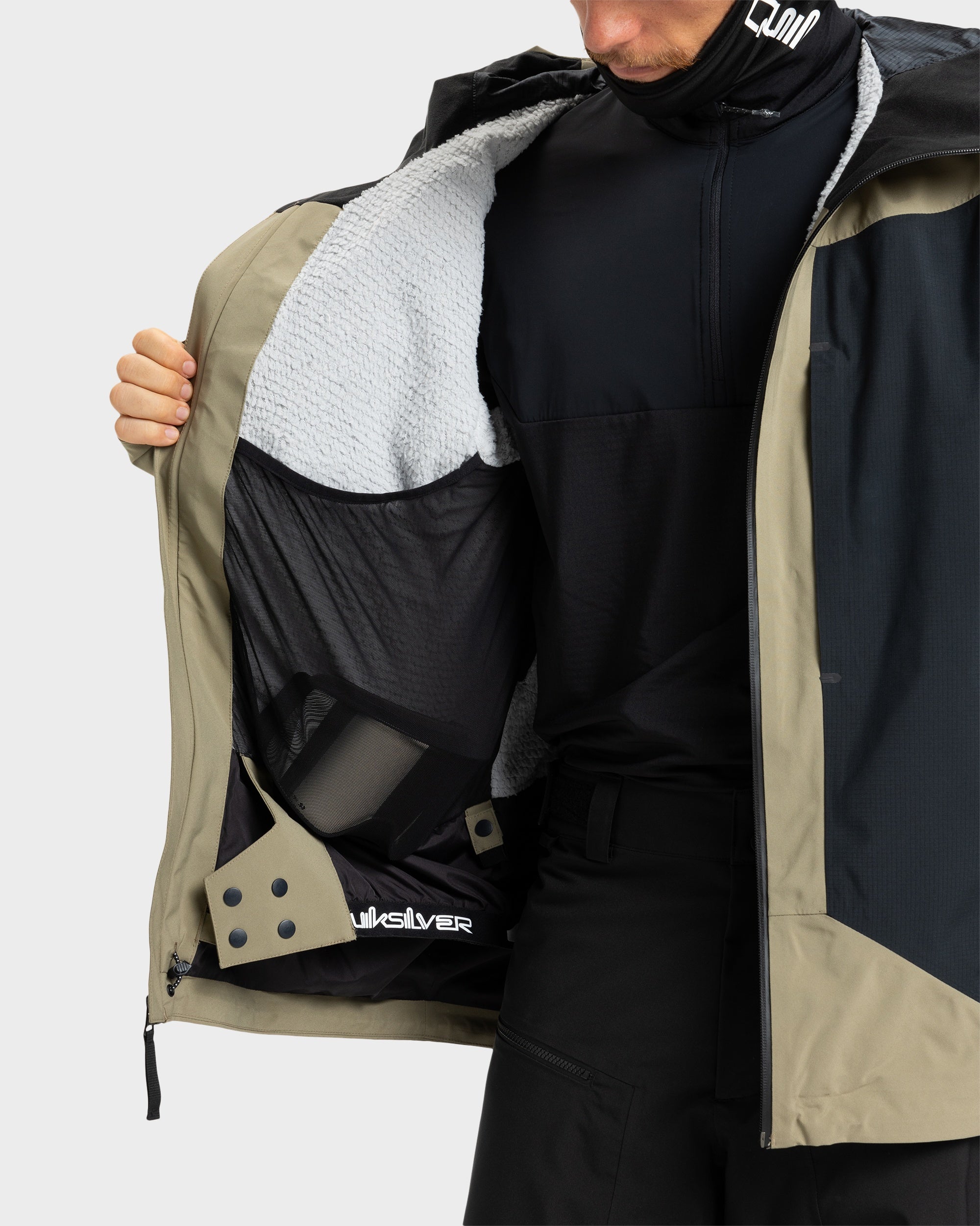 Mens Ultralight Stretch 20K Snow Jacket