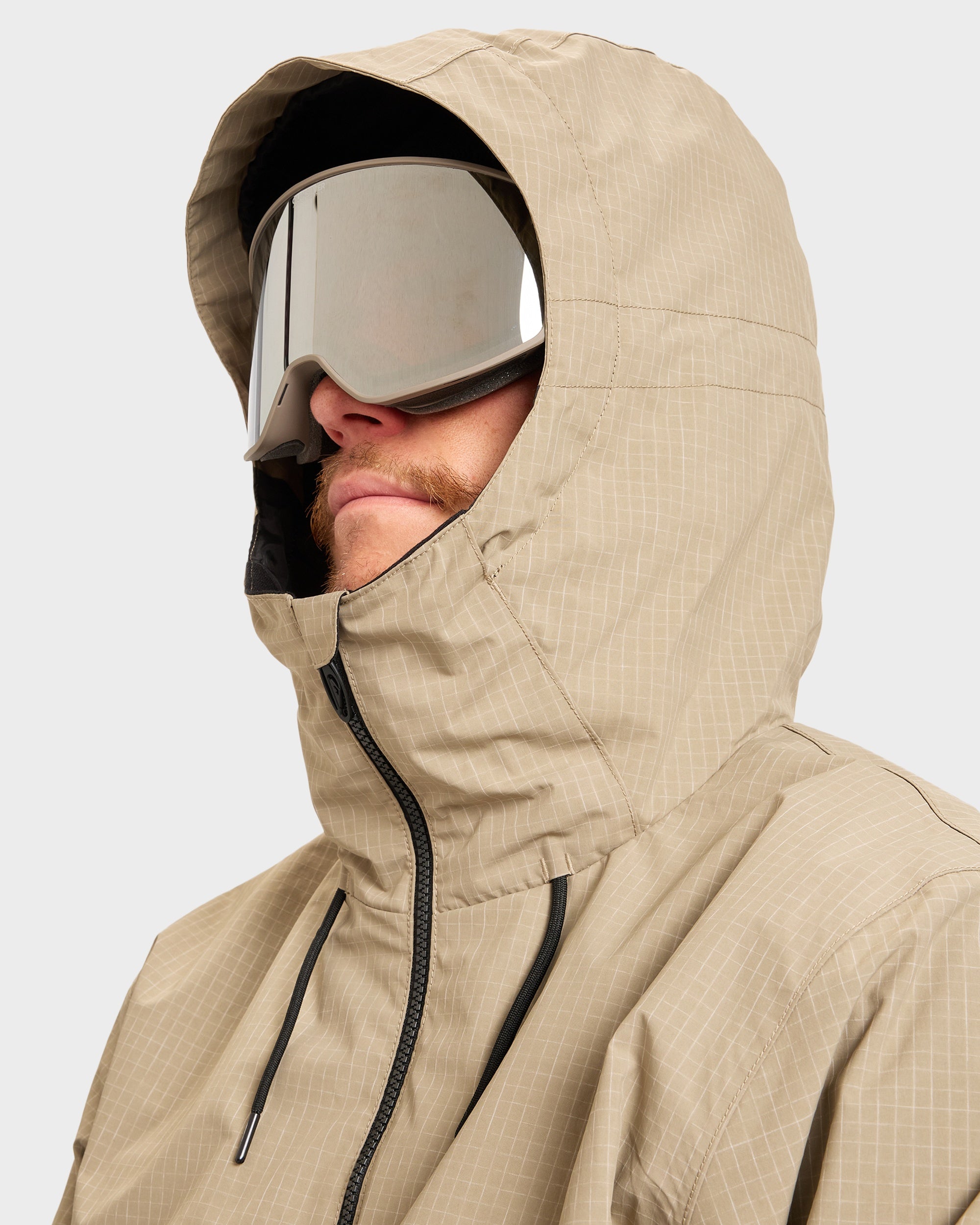 Mens High In The Hood Snow Jacket