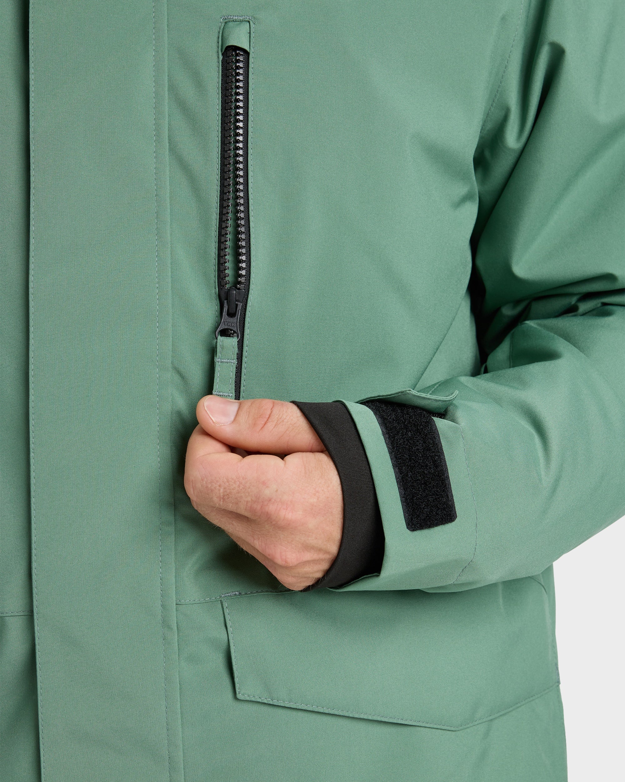 Mens Mission Solid Snow Jacket