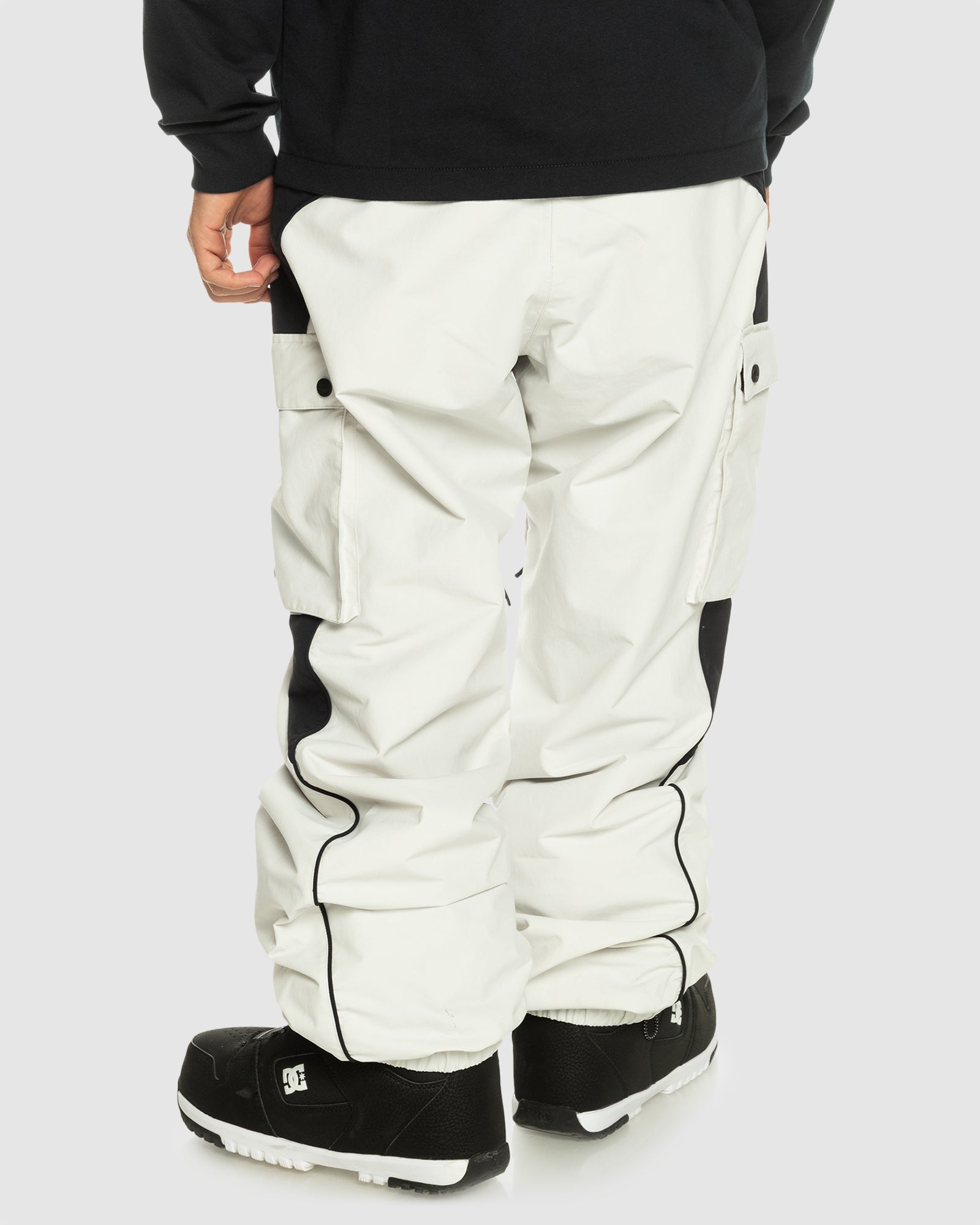 Mens Snow Down Cargo Technical Snow Pants