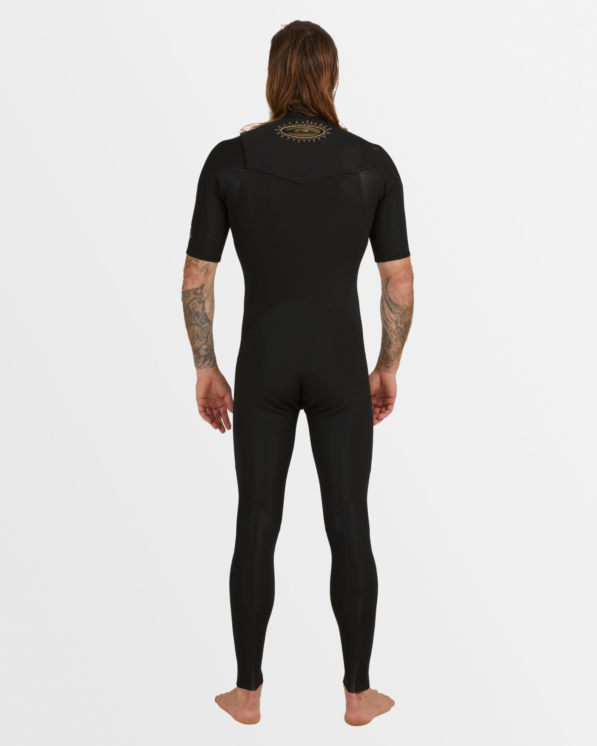 Mens 2/2mm Everyday Sessions Short Sleeve Chest Zip Springsuit