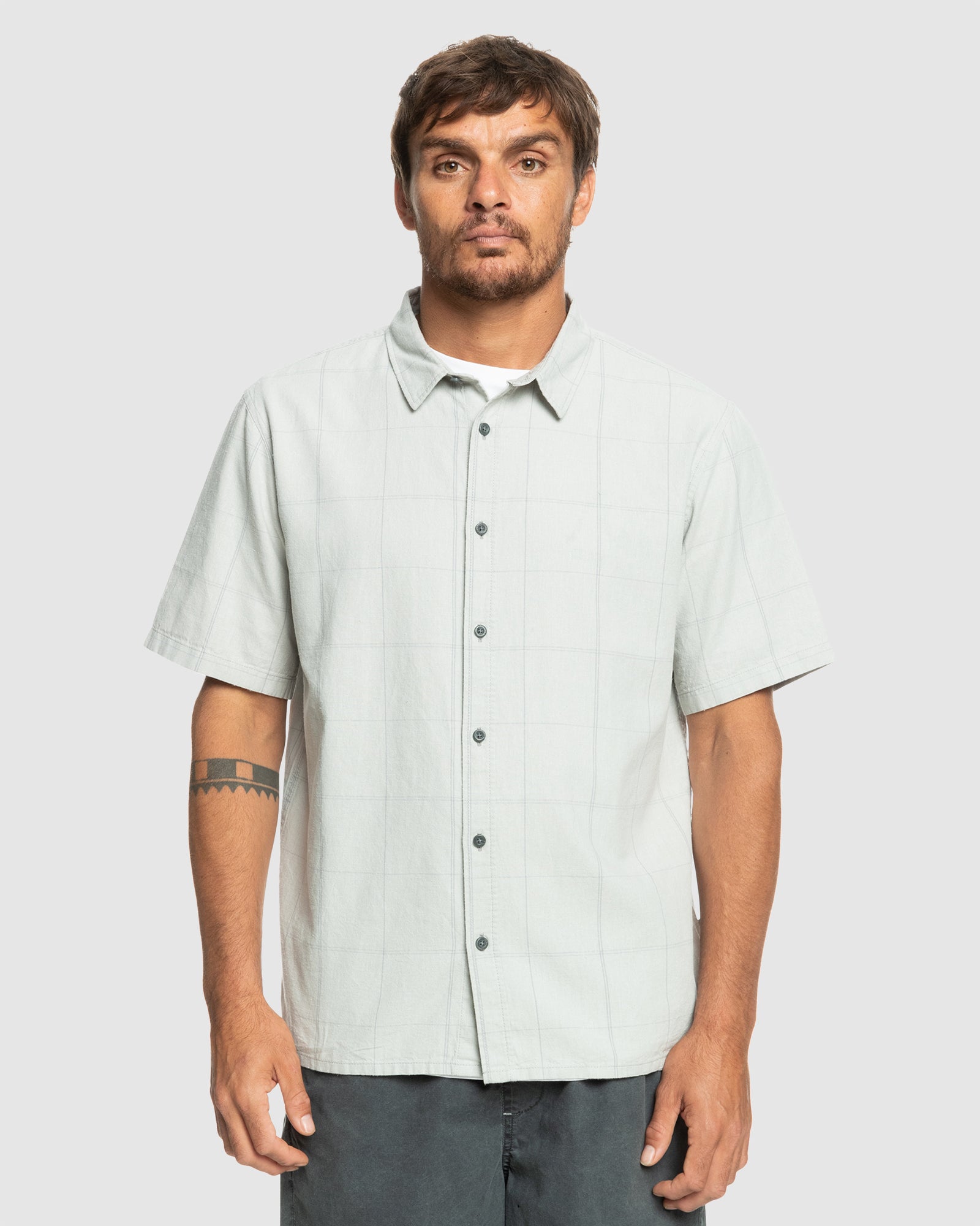 Mens Authentic Influenced Short Sleeve Shirt