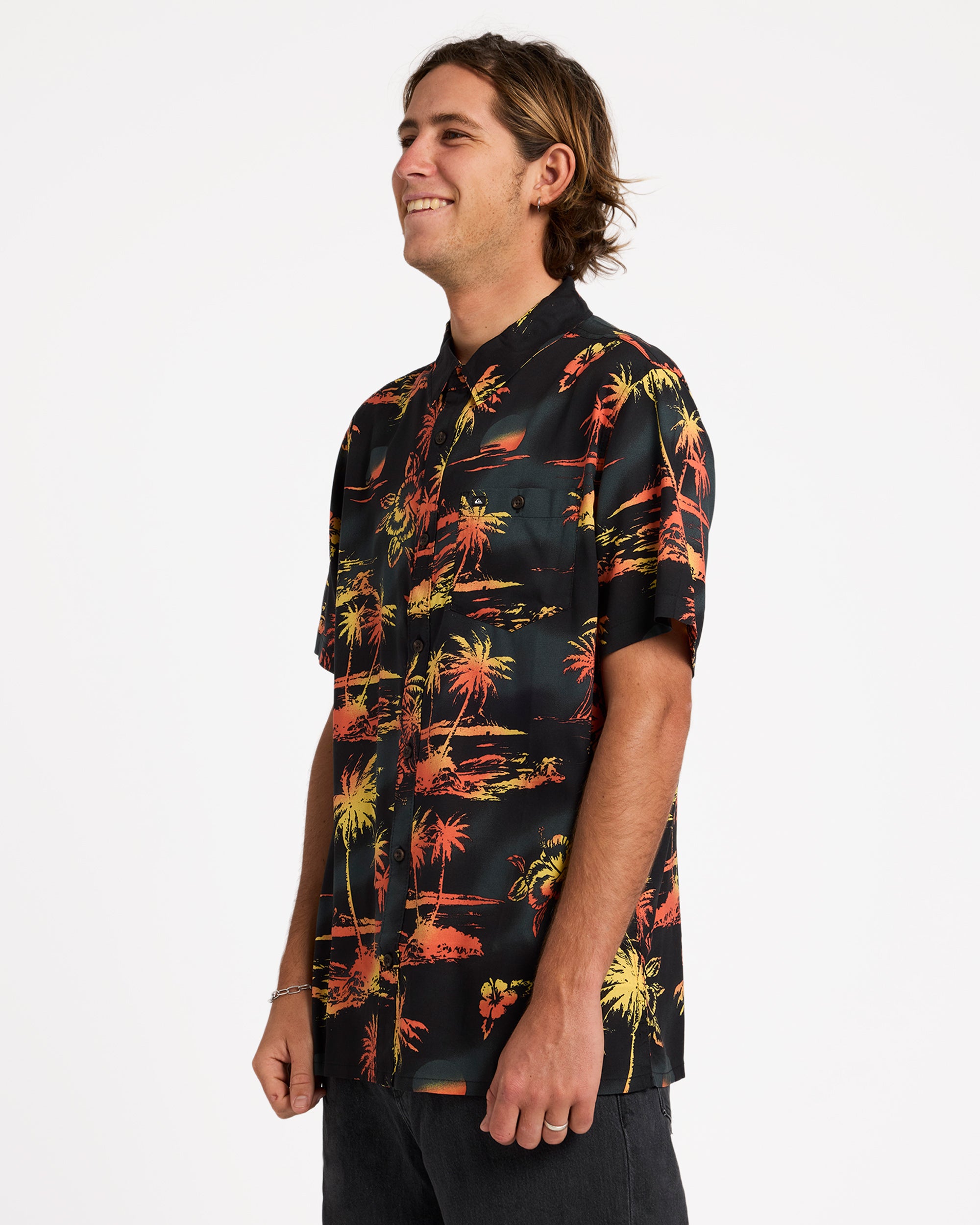 Mens Airflow Viscose Short Sleeve Shirt