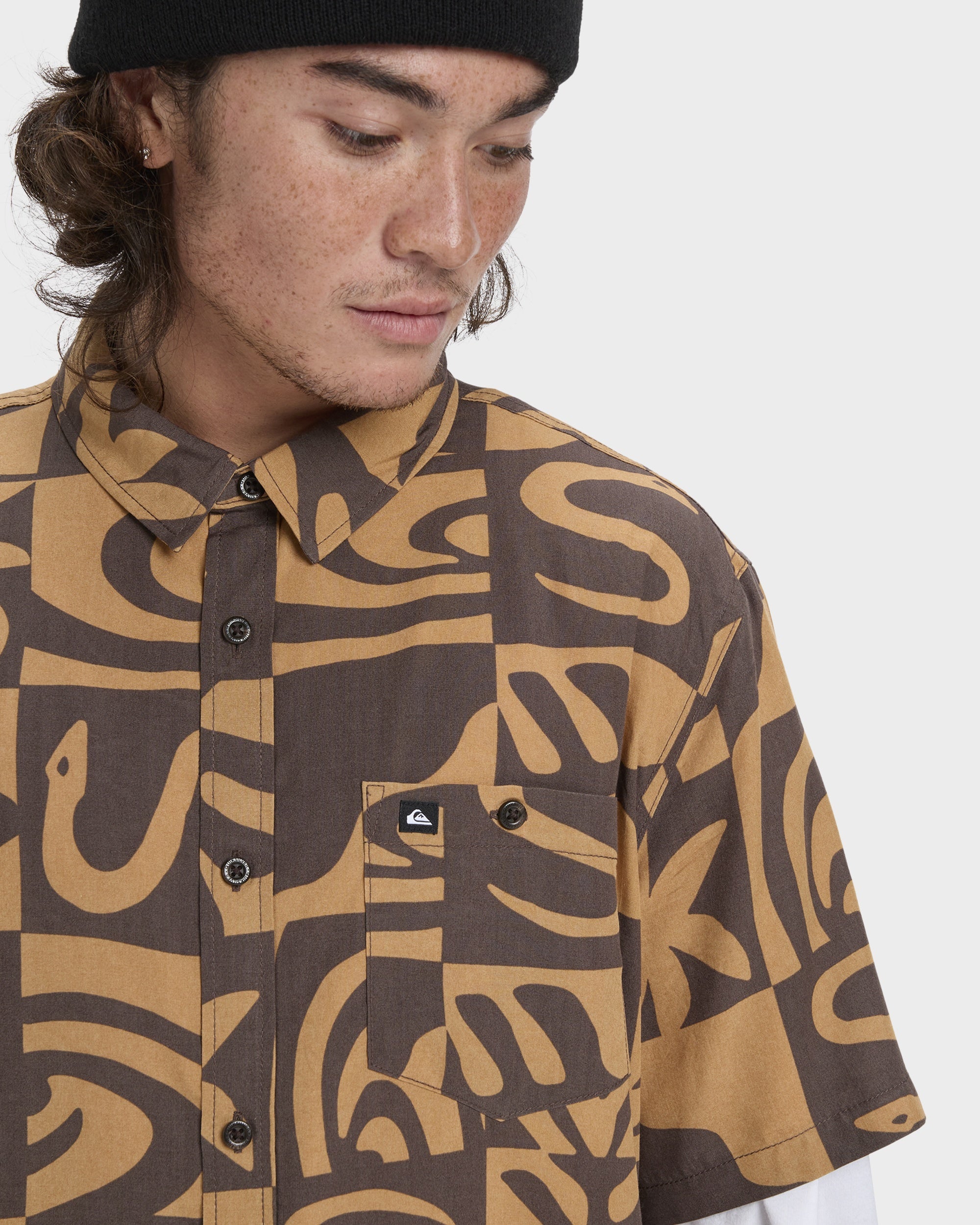 Mens Safe Paradise Short Sleeve Shirt