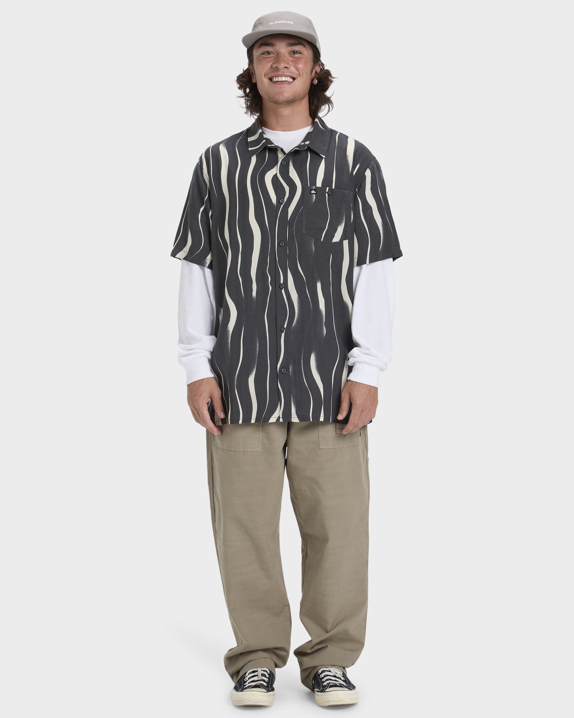 Mens Safe Paradise Short Sleeve Shirt