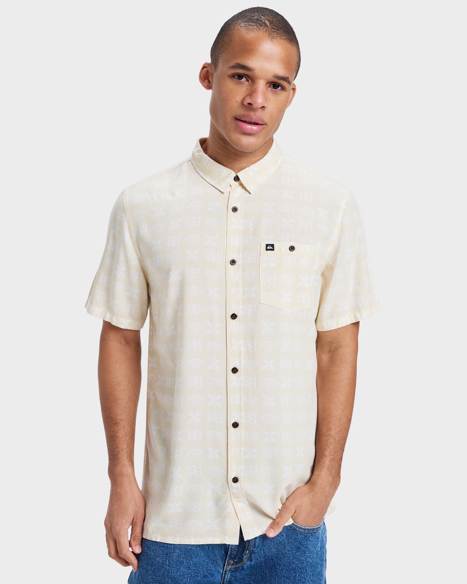 Mens Safe Paradise Short Sleeve Shirt