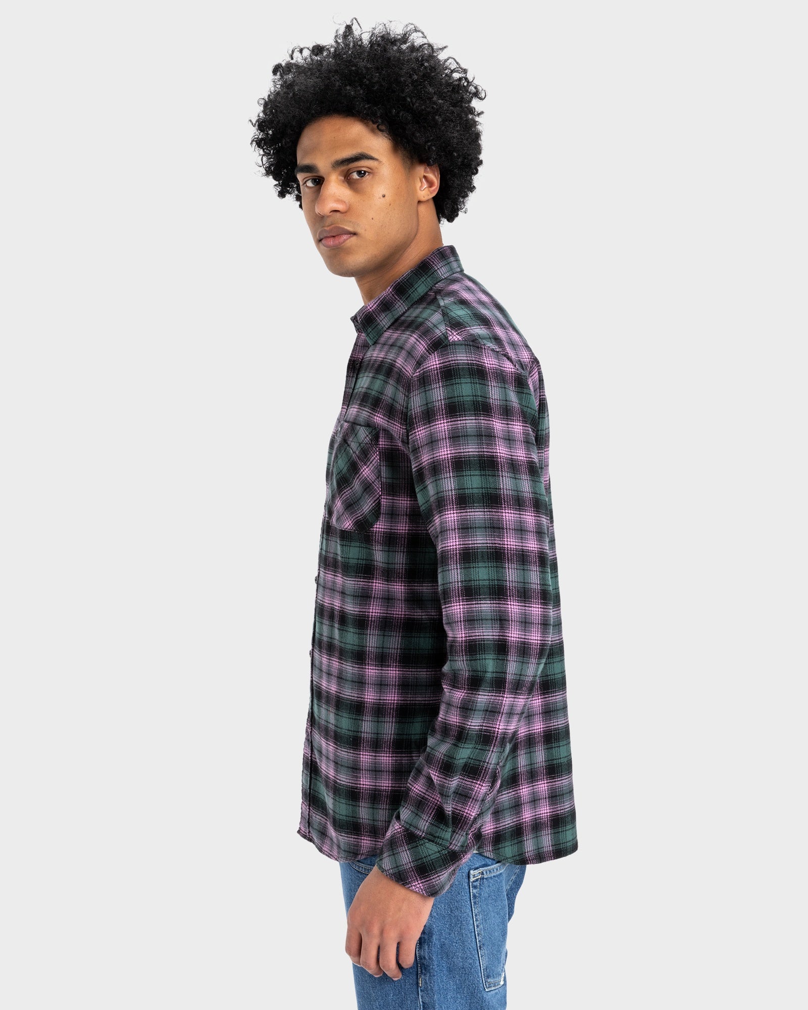 Mens Quiksilver Classic Flannel Shirt