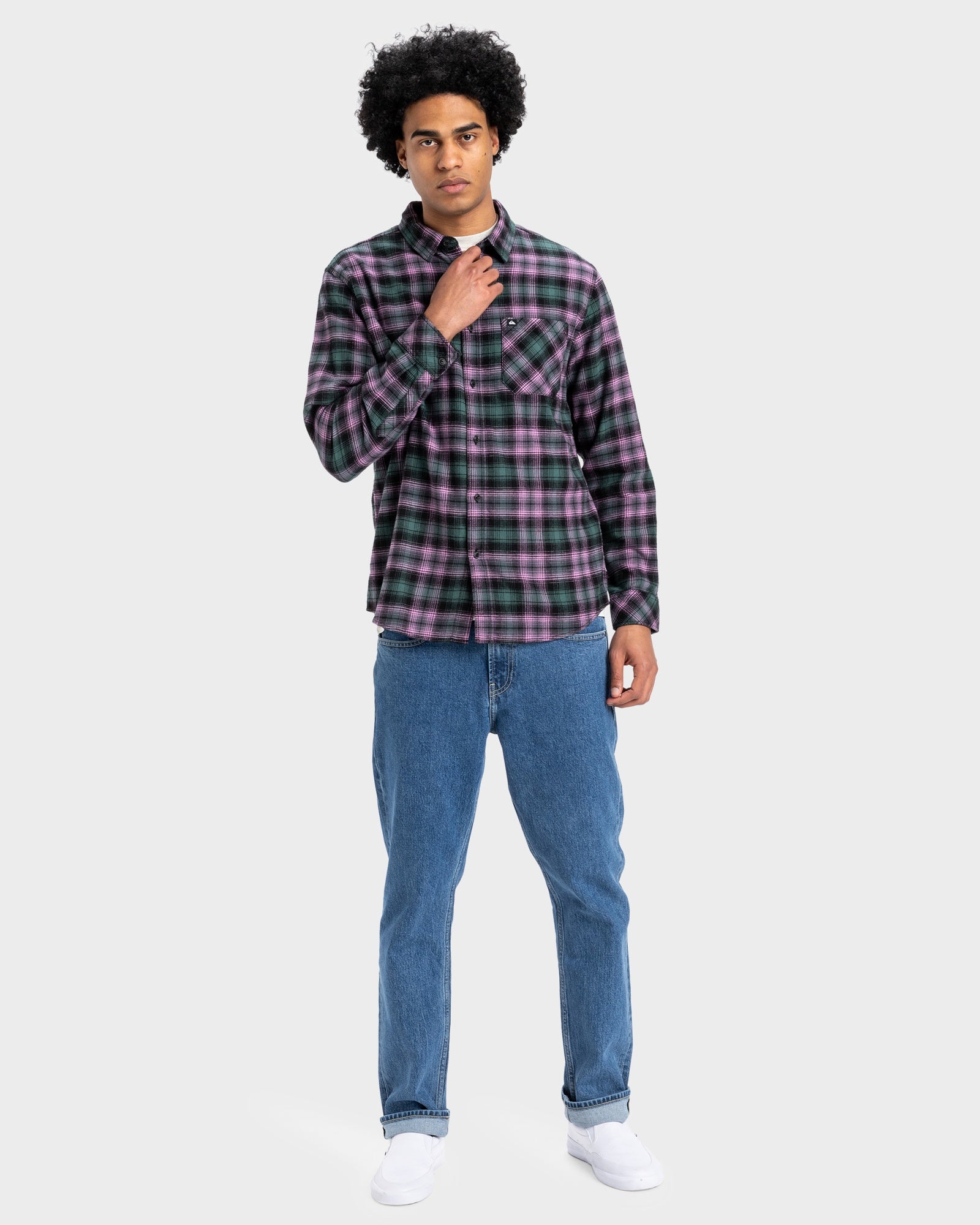 Mens Quiksilver Classic Flannel Shirt