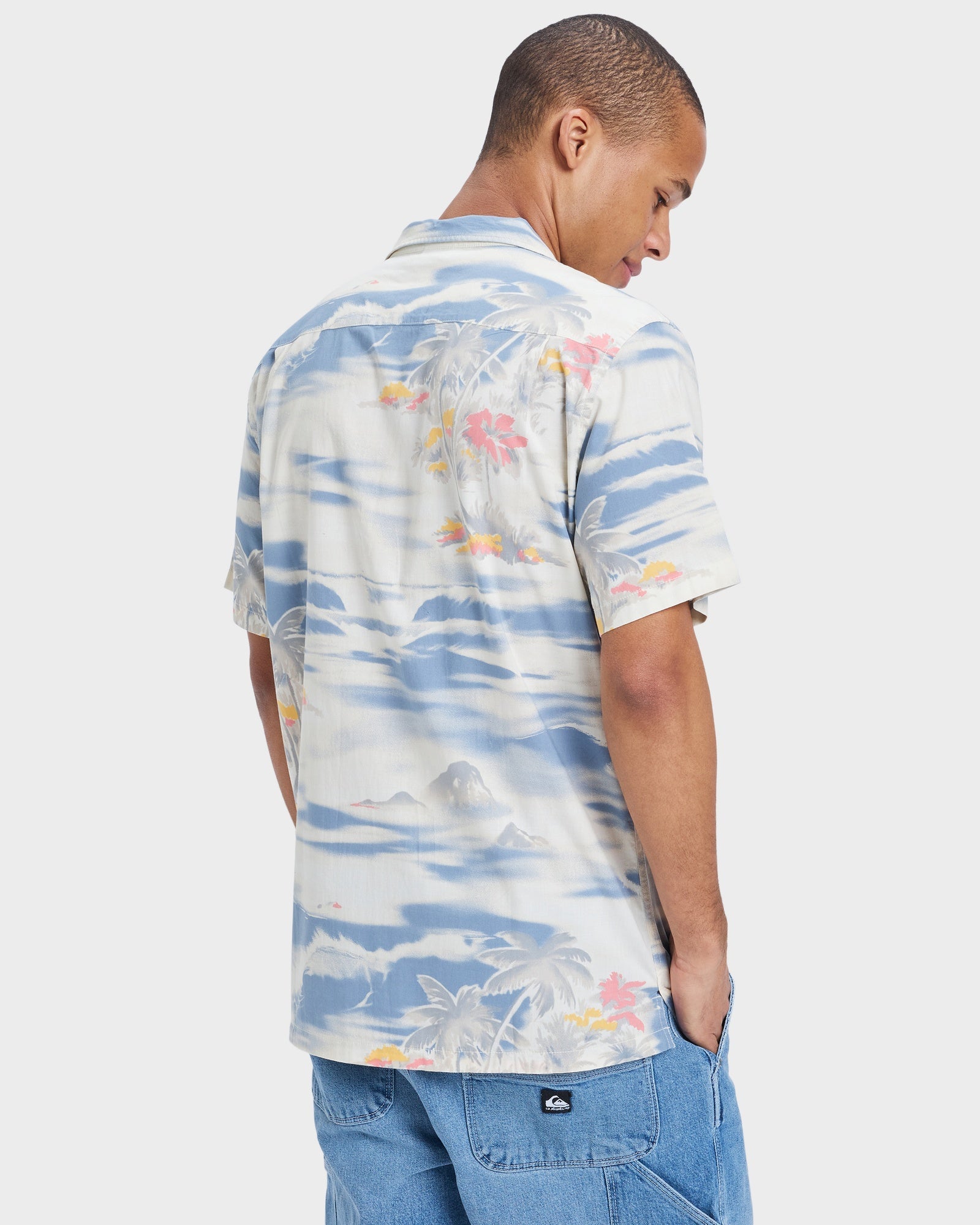 Mens Beach Club Short Sleeve Shirt