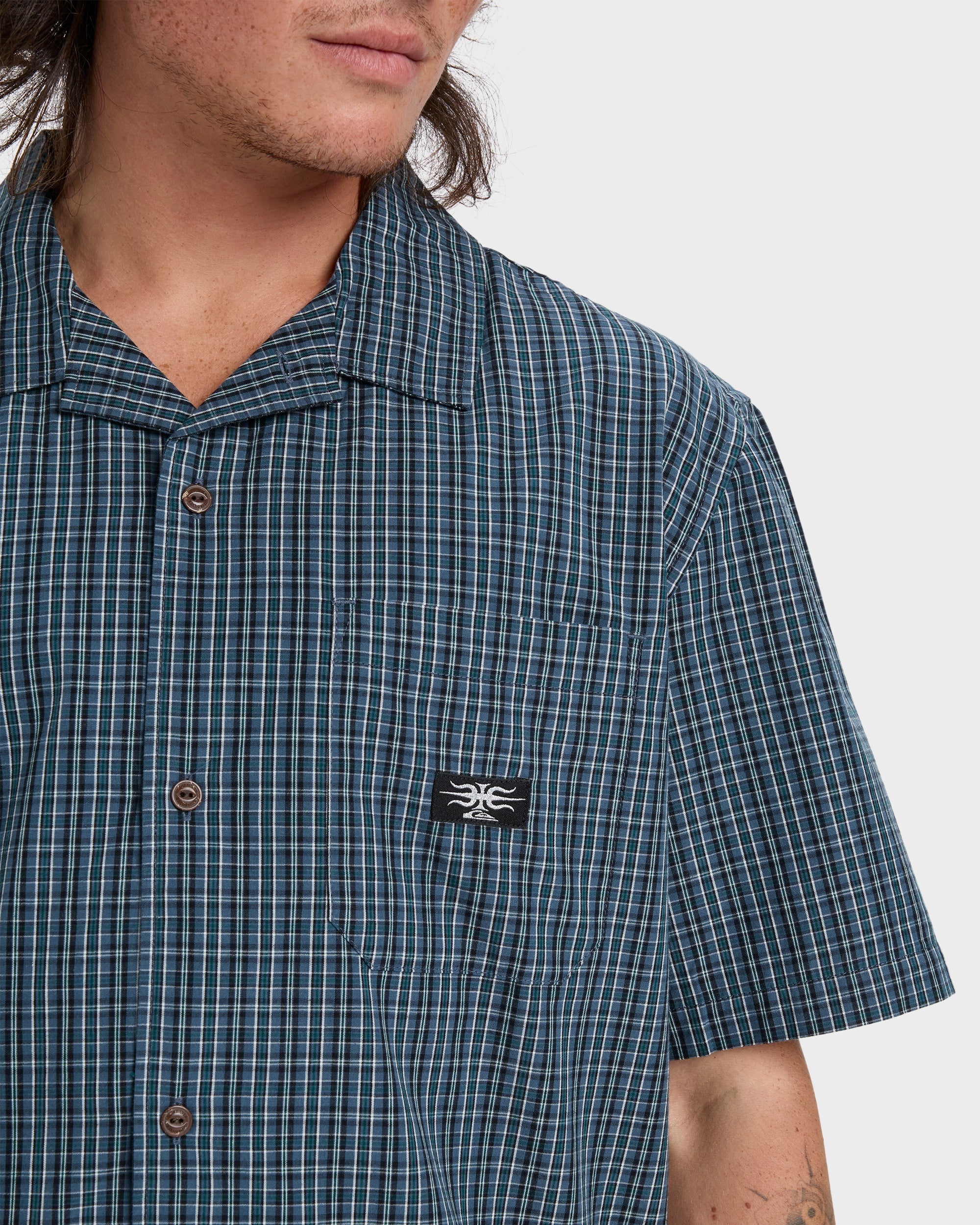 Mens Liquid Metal Short Sleeve Shirt