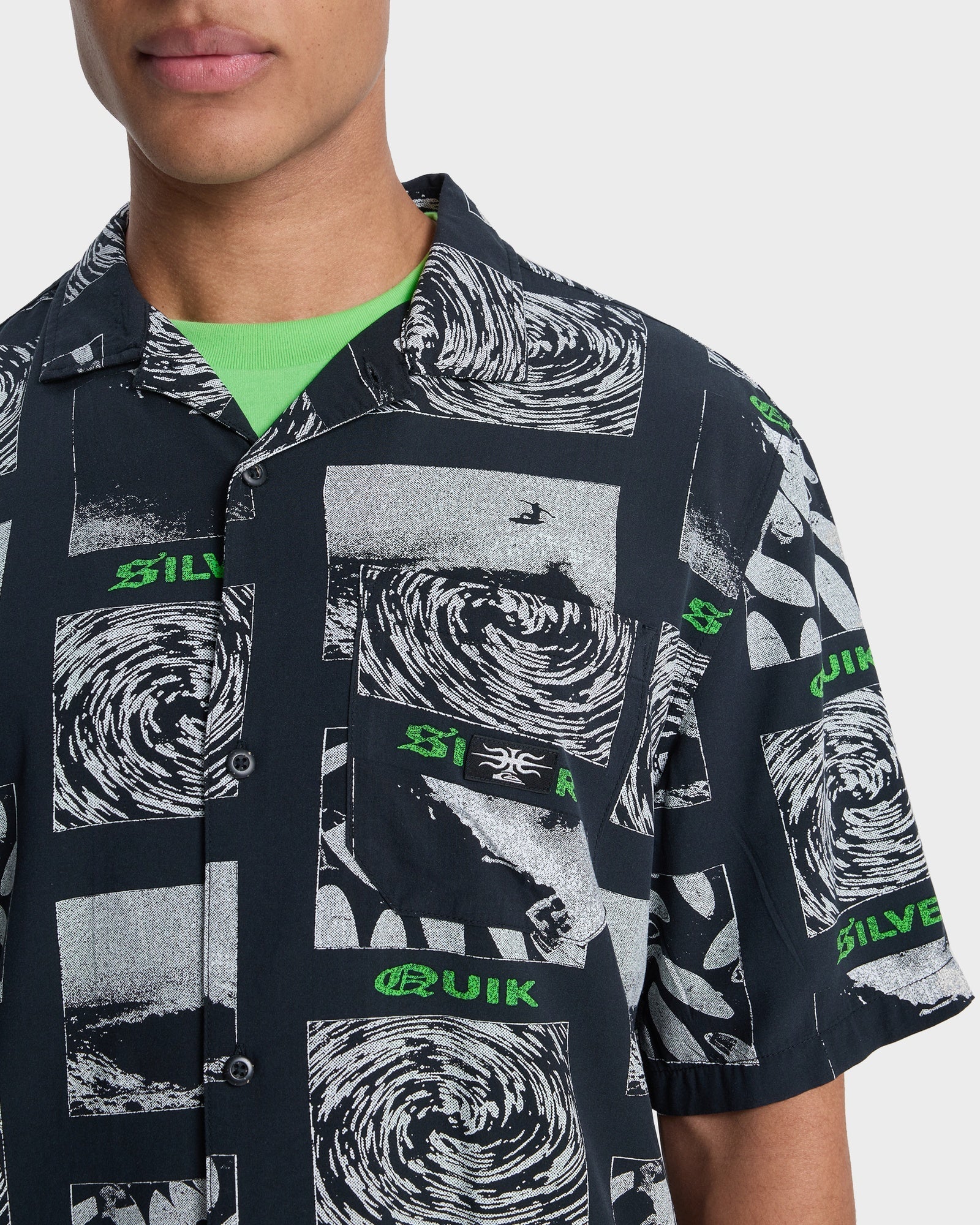 Mens Mercury Tubes Short Sleeve Shirt