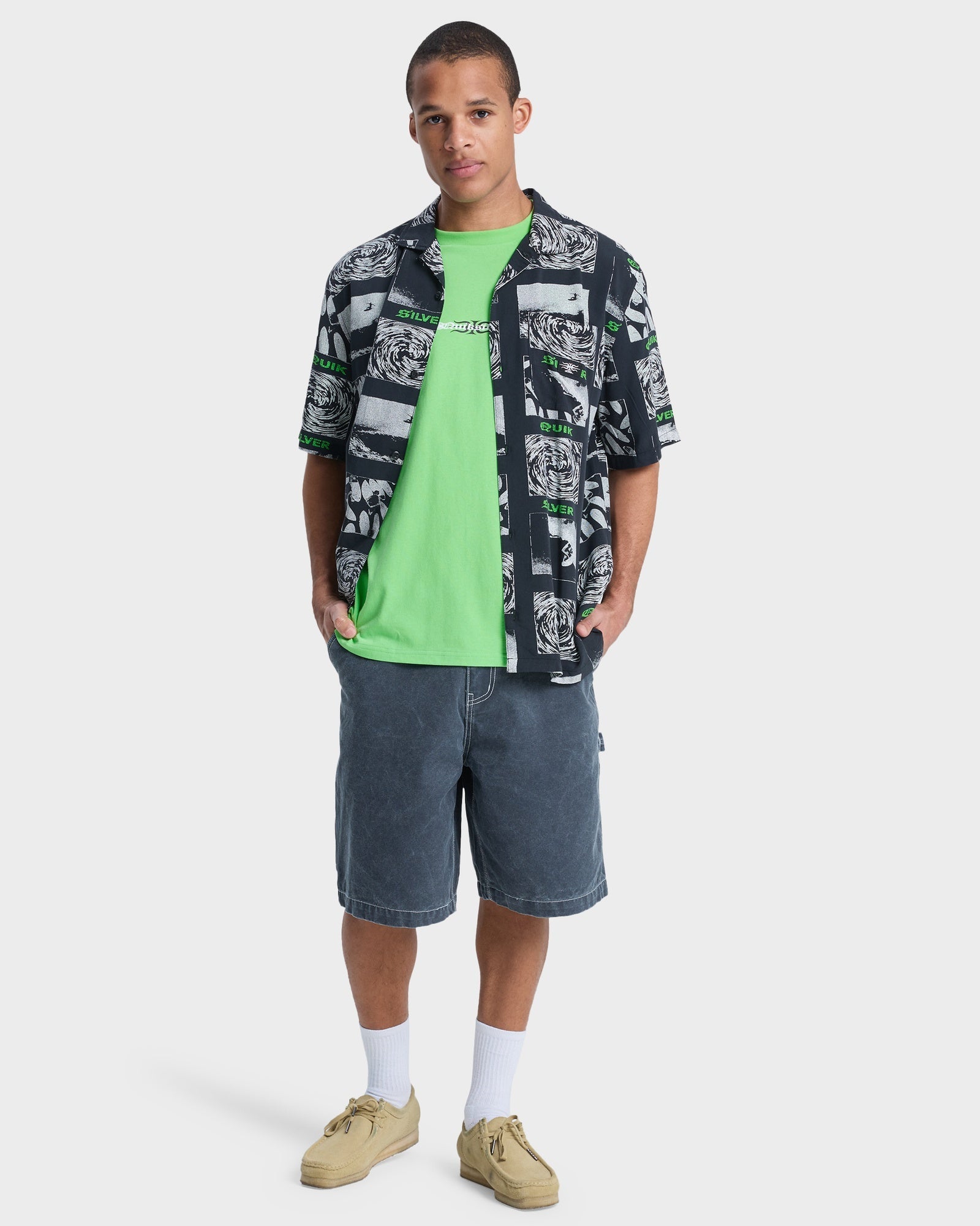 Mens Mercury Tubes Short Sleeve Shirt