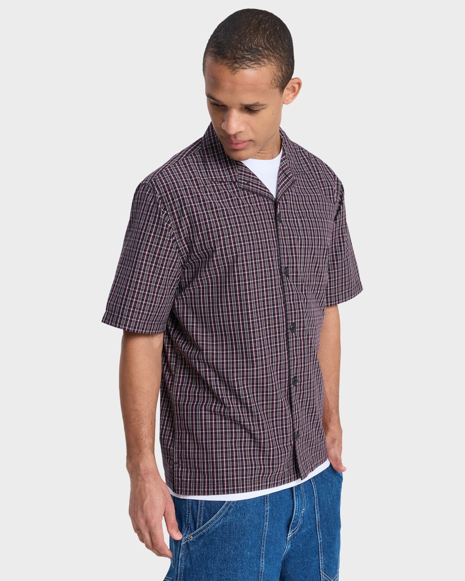 Mens Mercury Double Zero Short Sleeve Shirt
