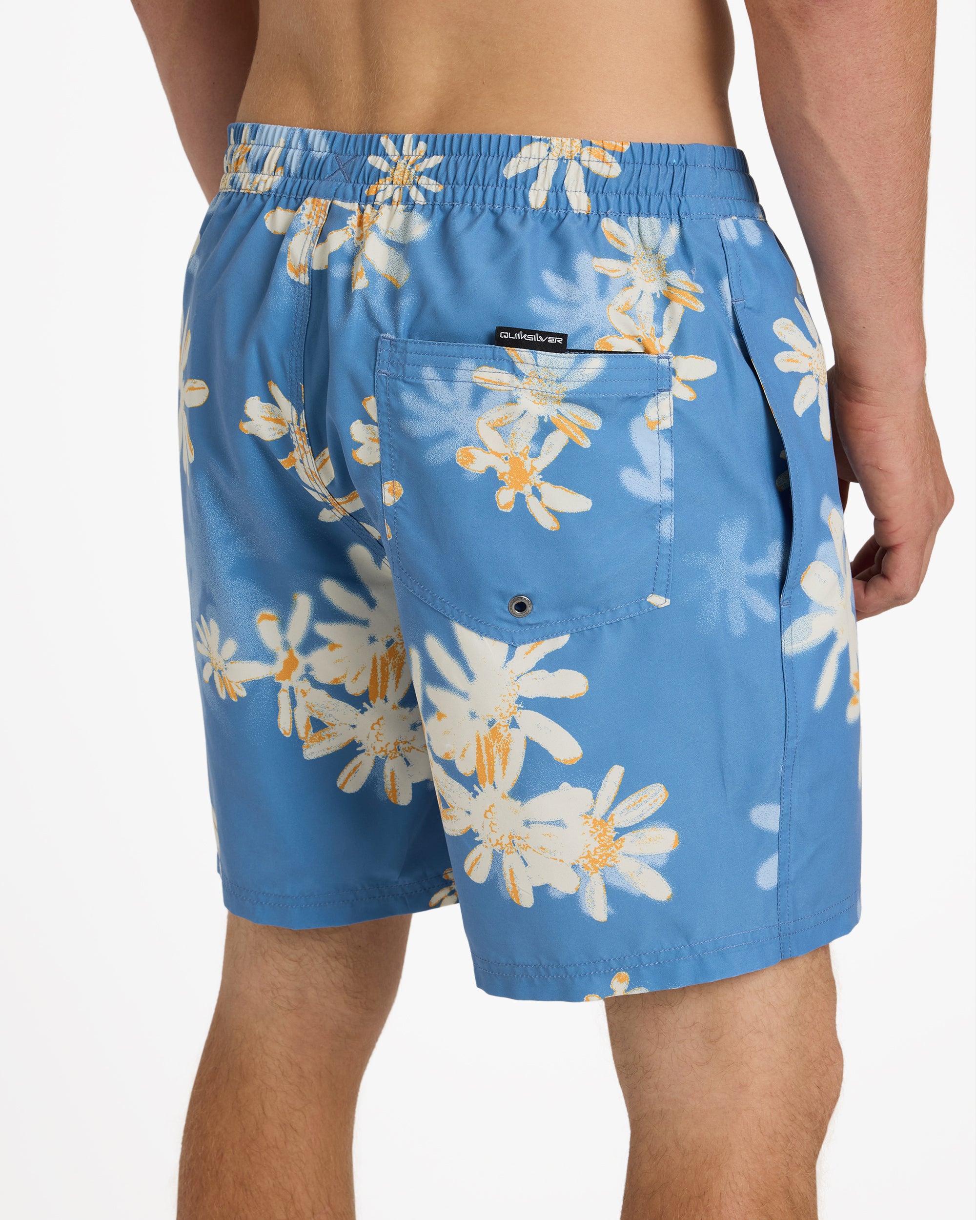 Mens Everyday Printed 17" Swim Shorts