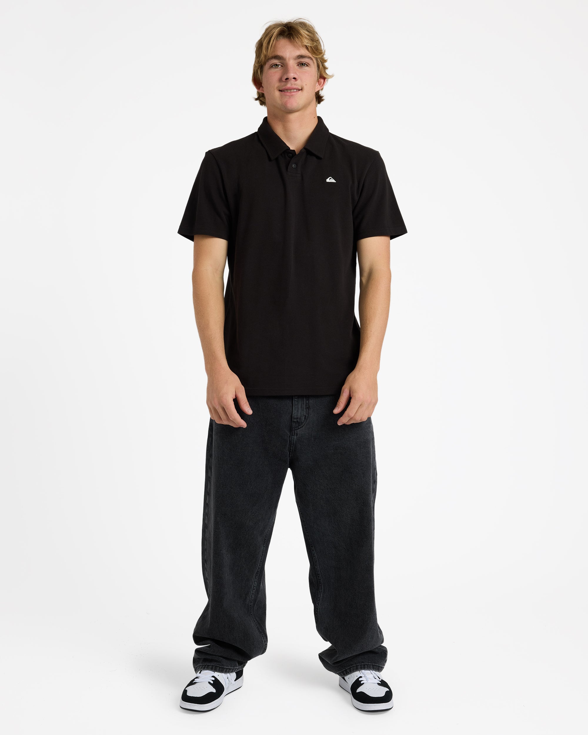 Mens Pique Polo Short Sleeve Shirt