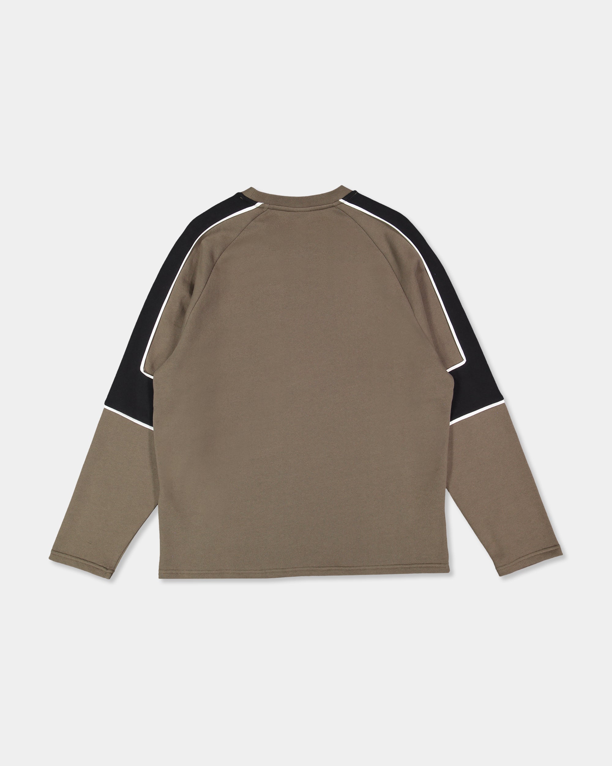 Mens Lines Panel Crew Jumper