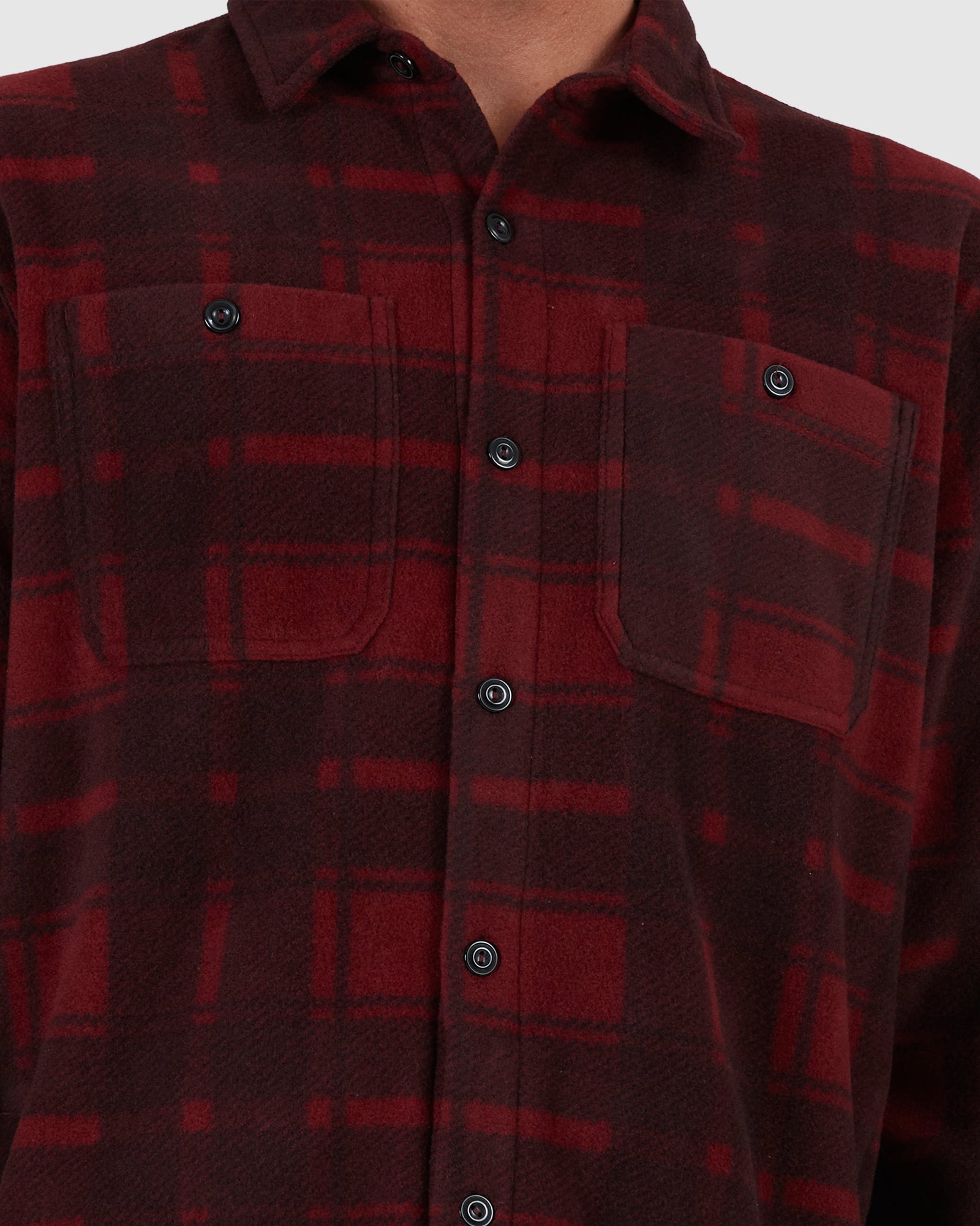 Mens Waterman North Sea Expedition Long Sleeve Polar Fleece Shirt