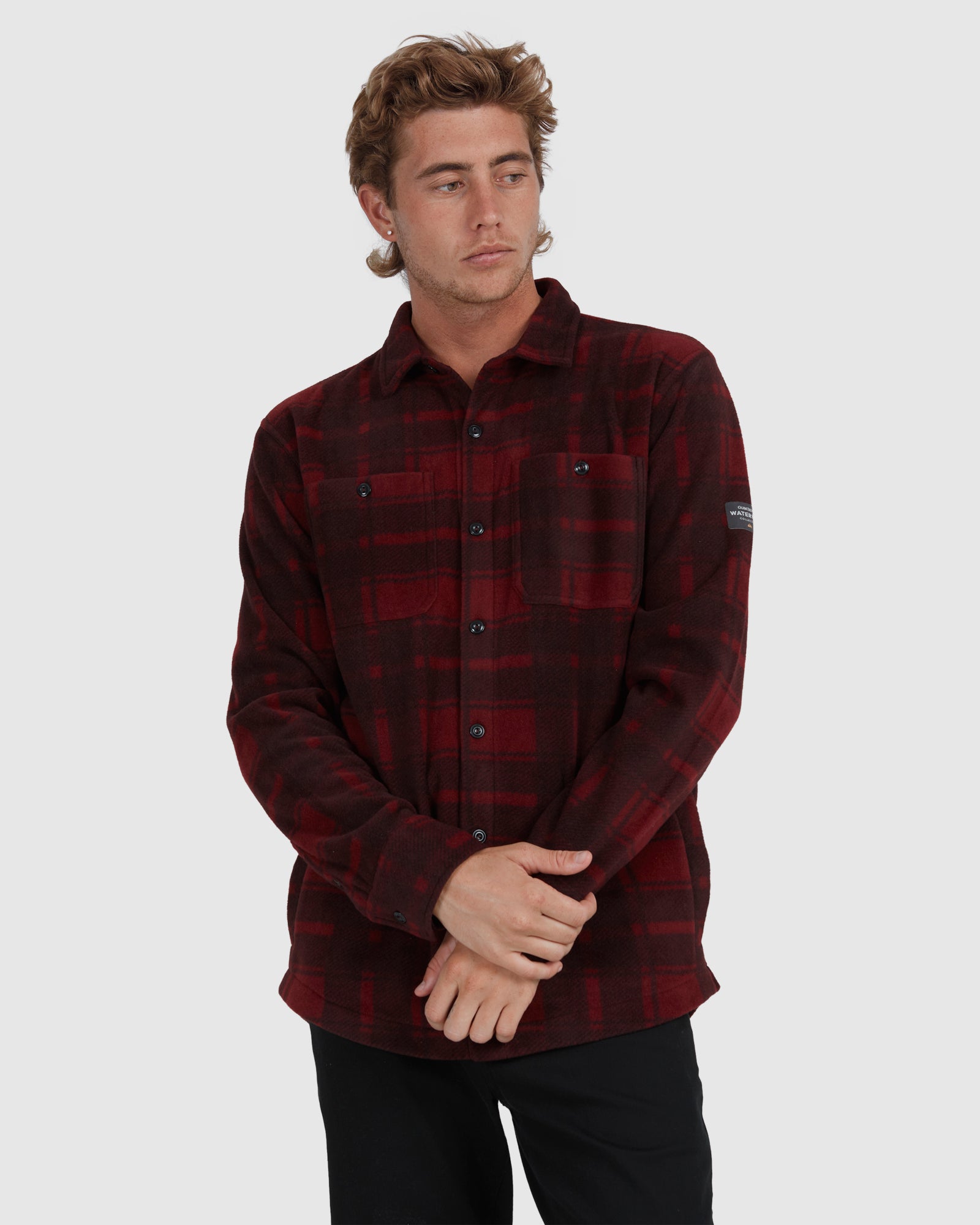 Mens Waterman North Sea Expedition Long Sleeve Polar Fleece Shirt