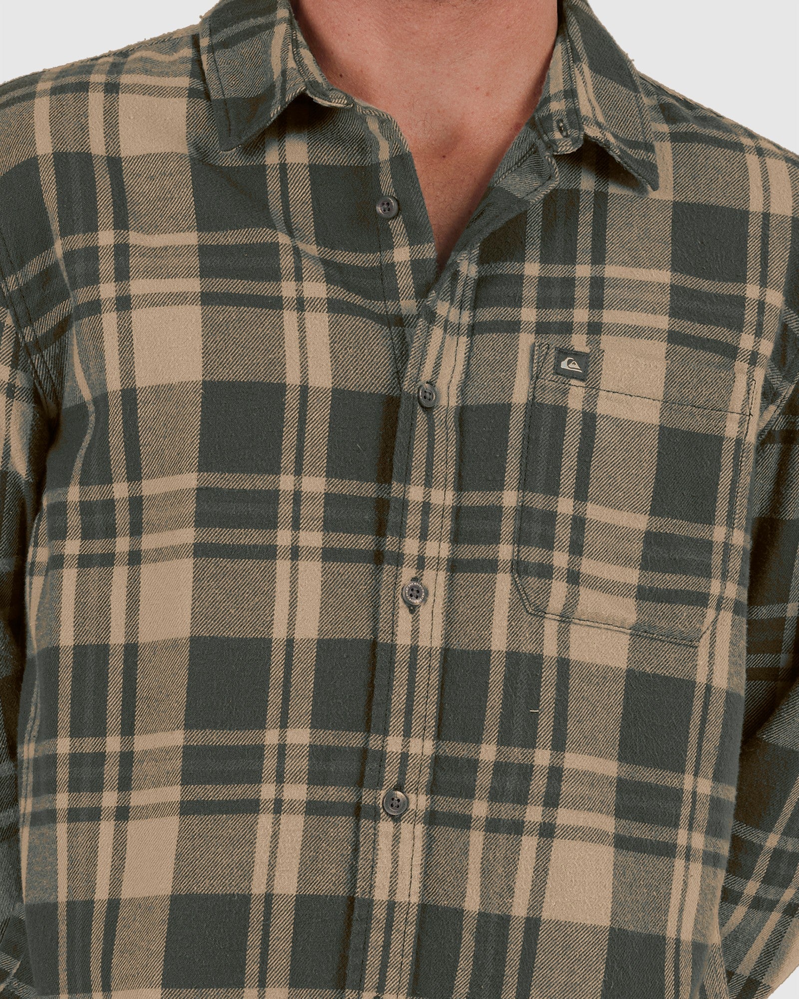 Mens Waterman Scribe Plaid Long Sleeve Shirt