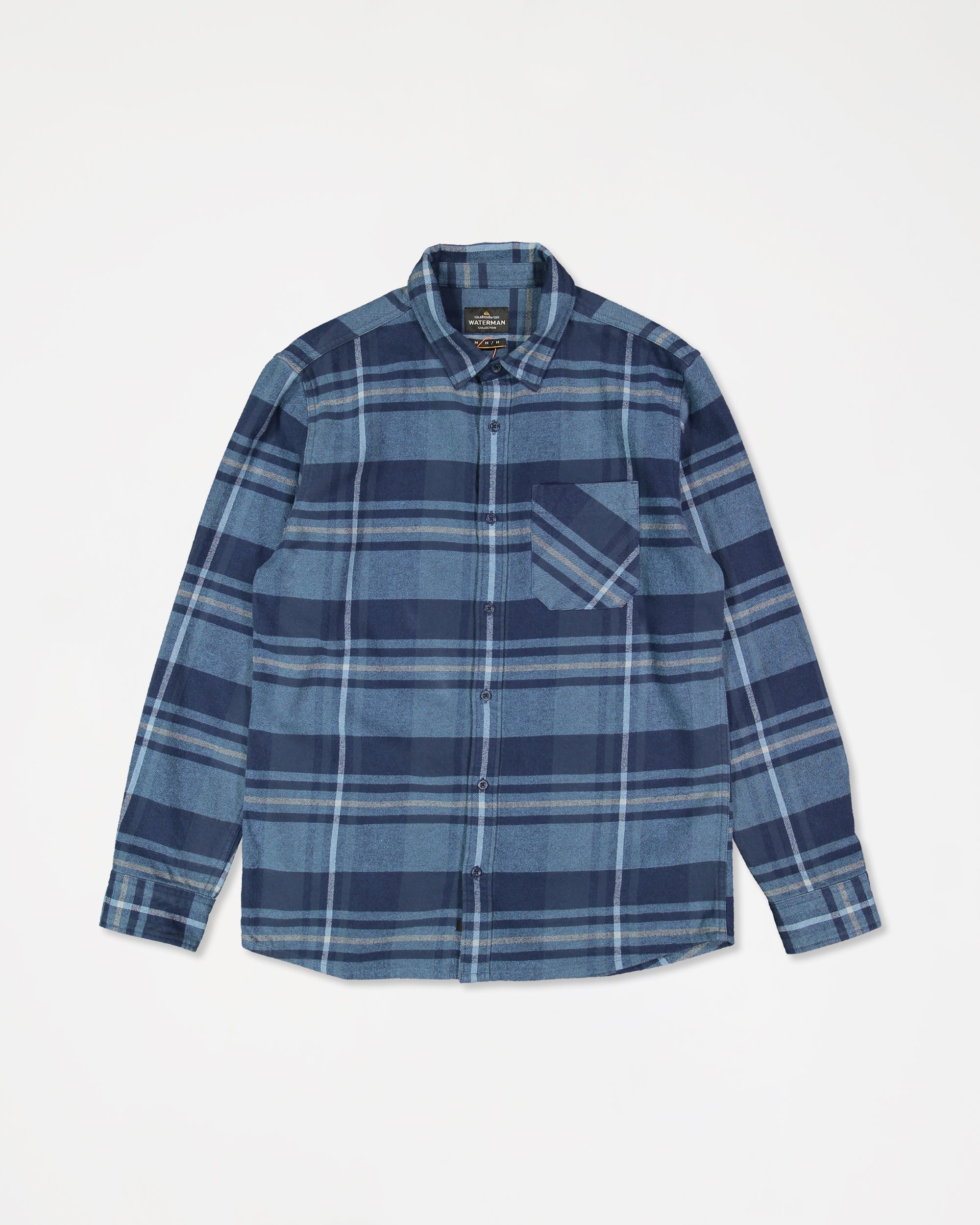 Mens Scribe Plaid Long Sleeve Shirt