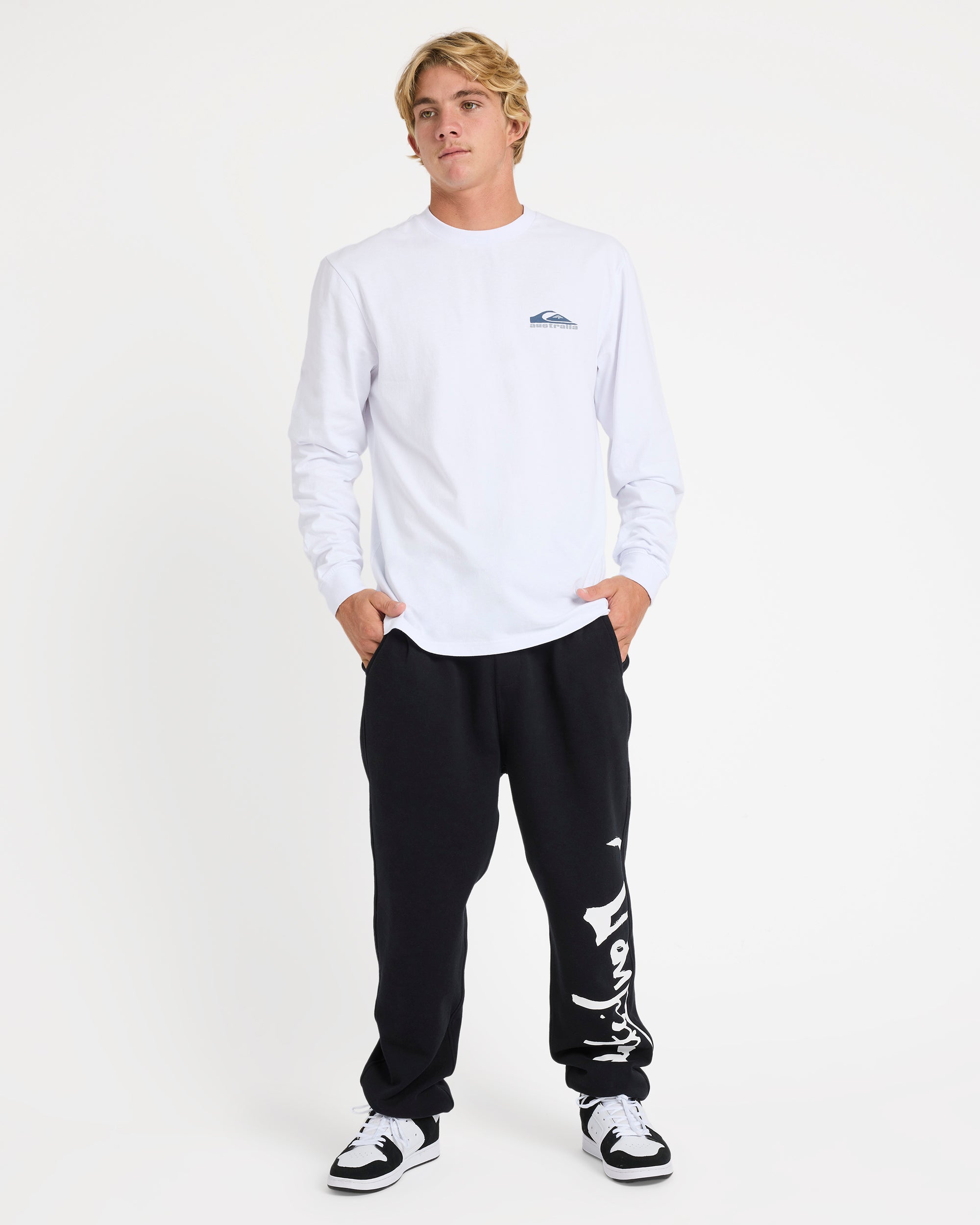Mens Quiksilver Impaired Track Pants