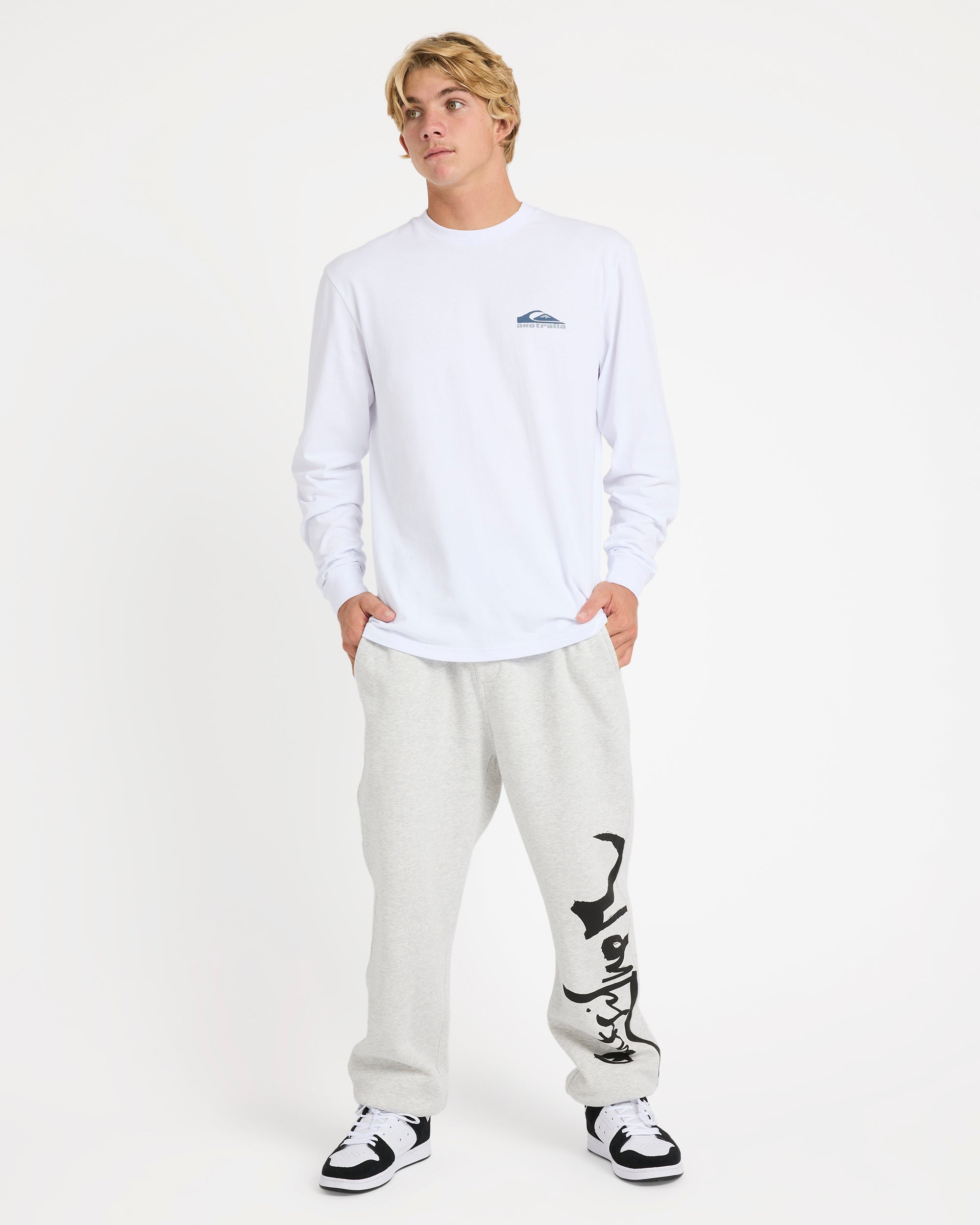 Mens Quiksilver Impaired Track Pants