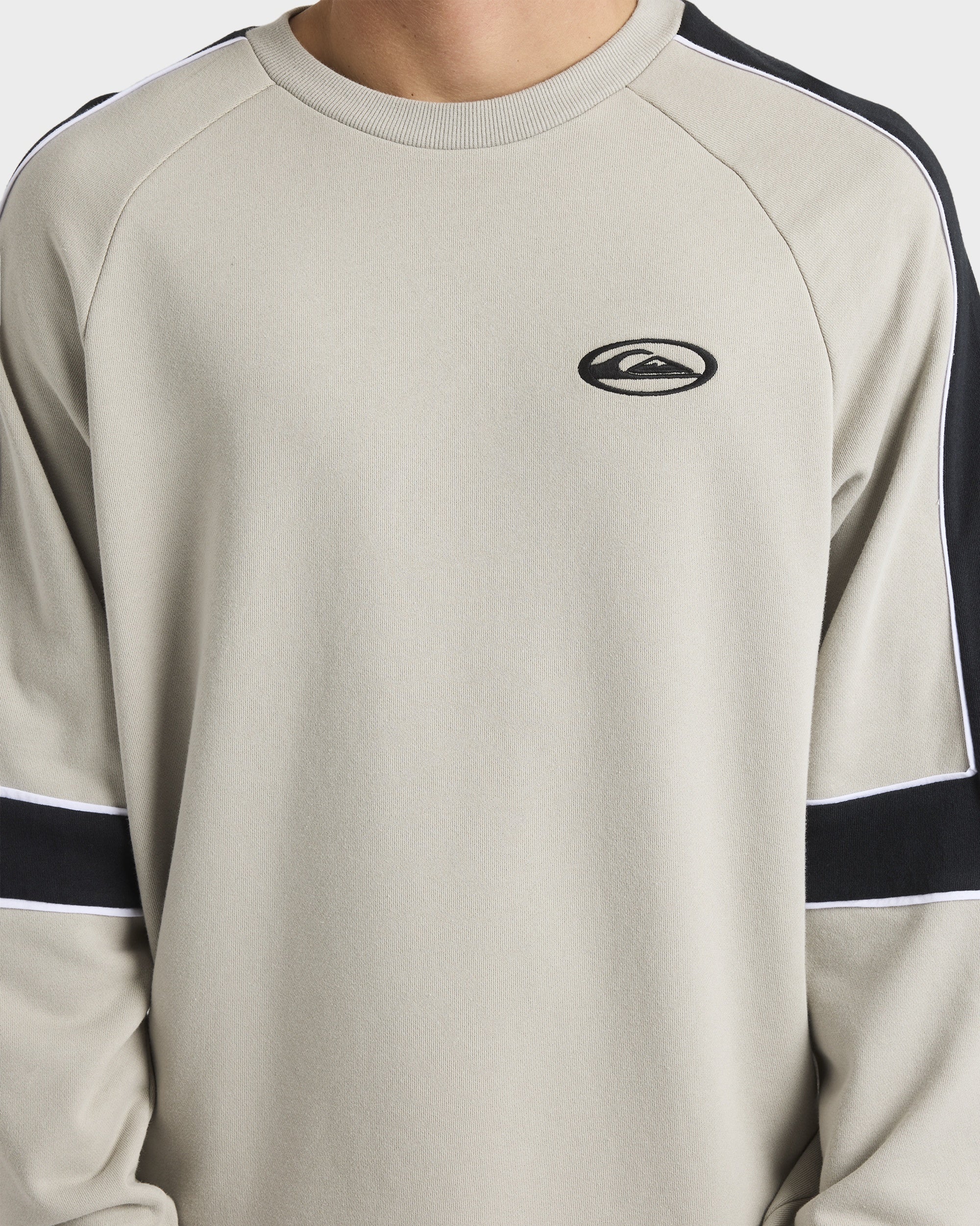 Mens Saturn Panel Crew Neck