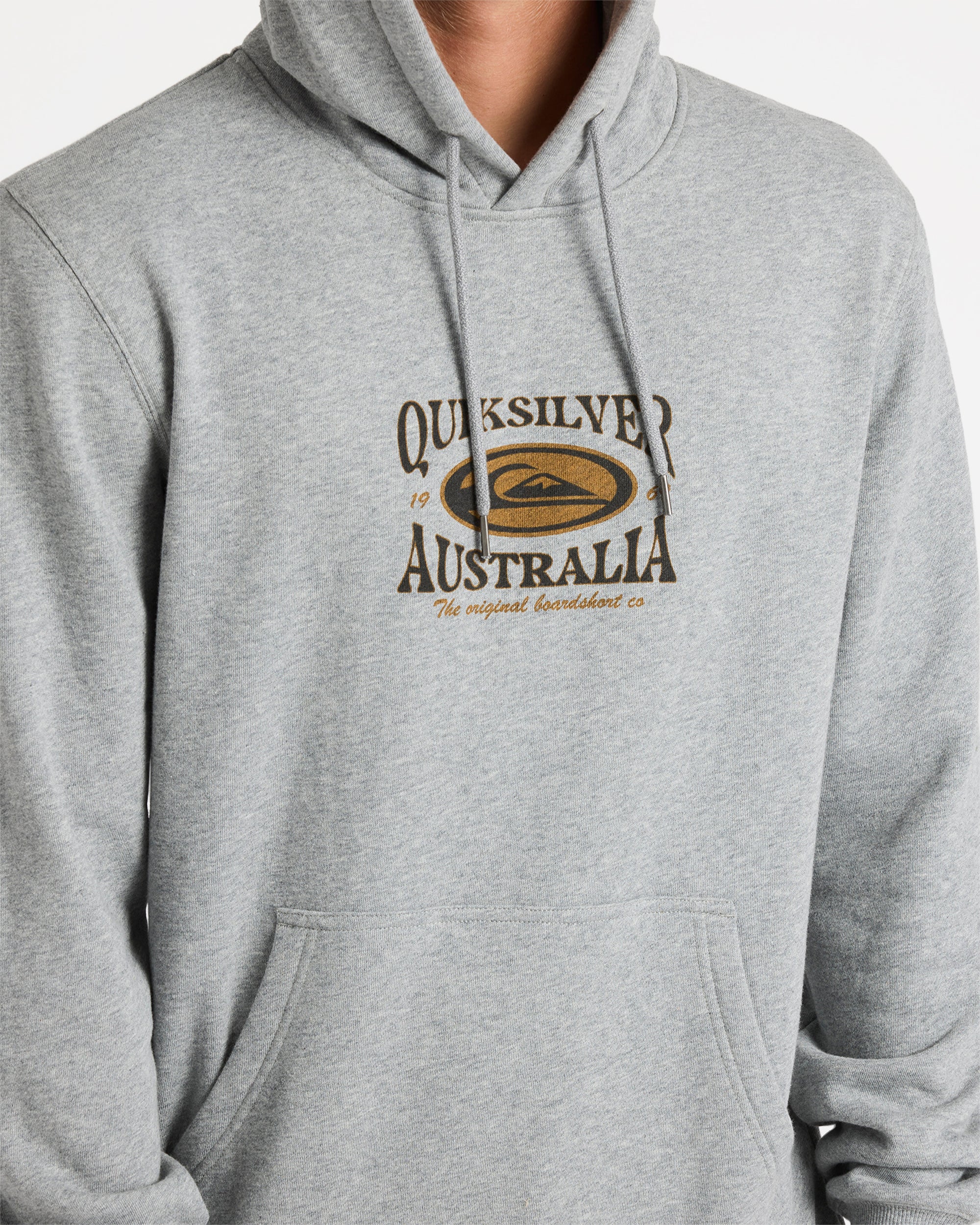 Mens Retro Lock Up Pullover Hoodie