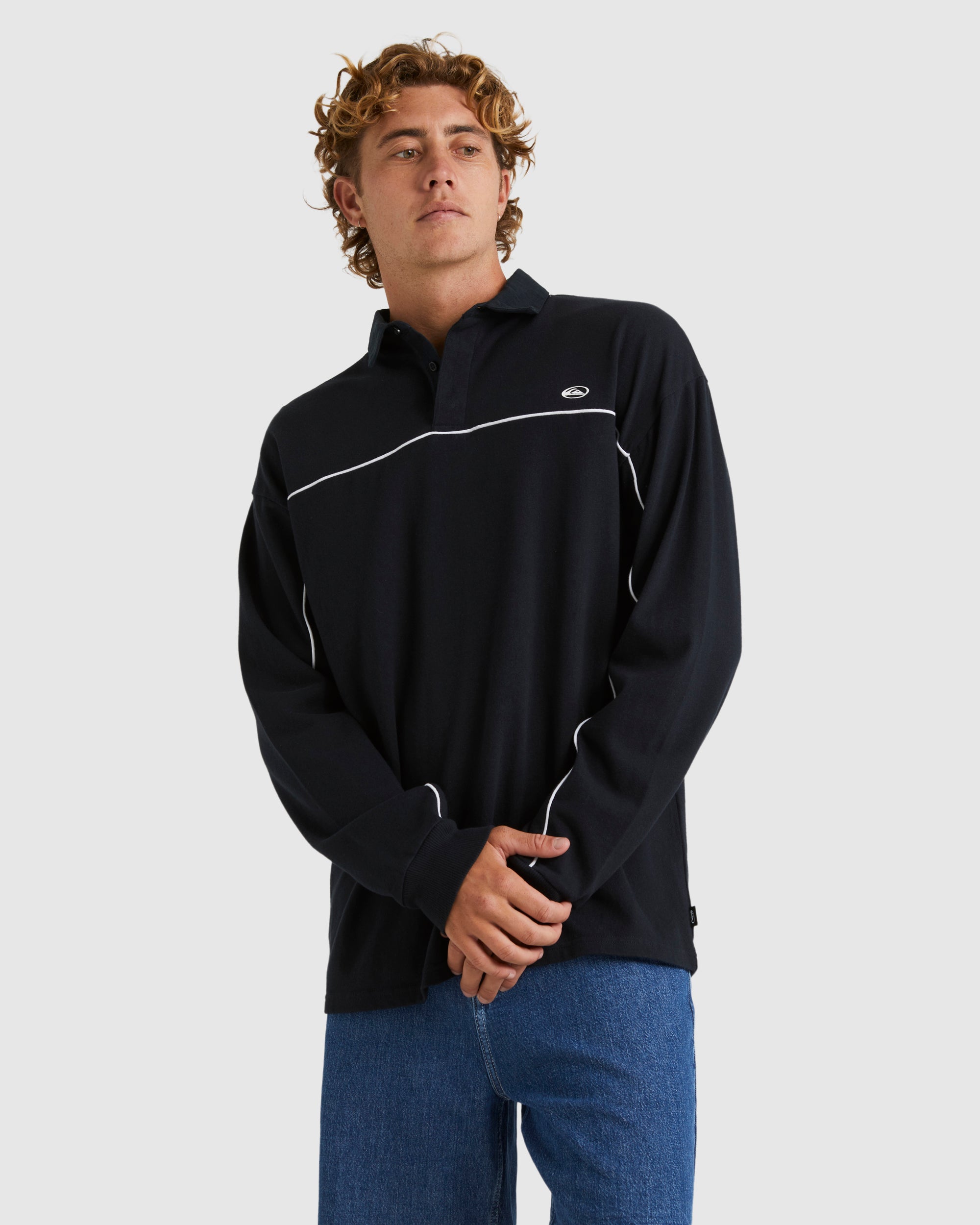 Saturn Modular Rugby Polo Knit