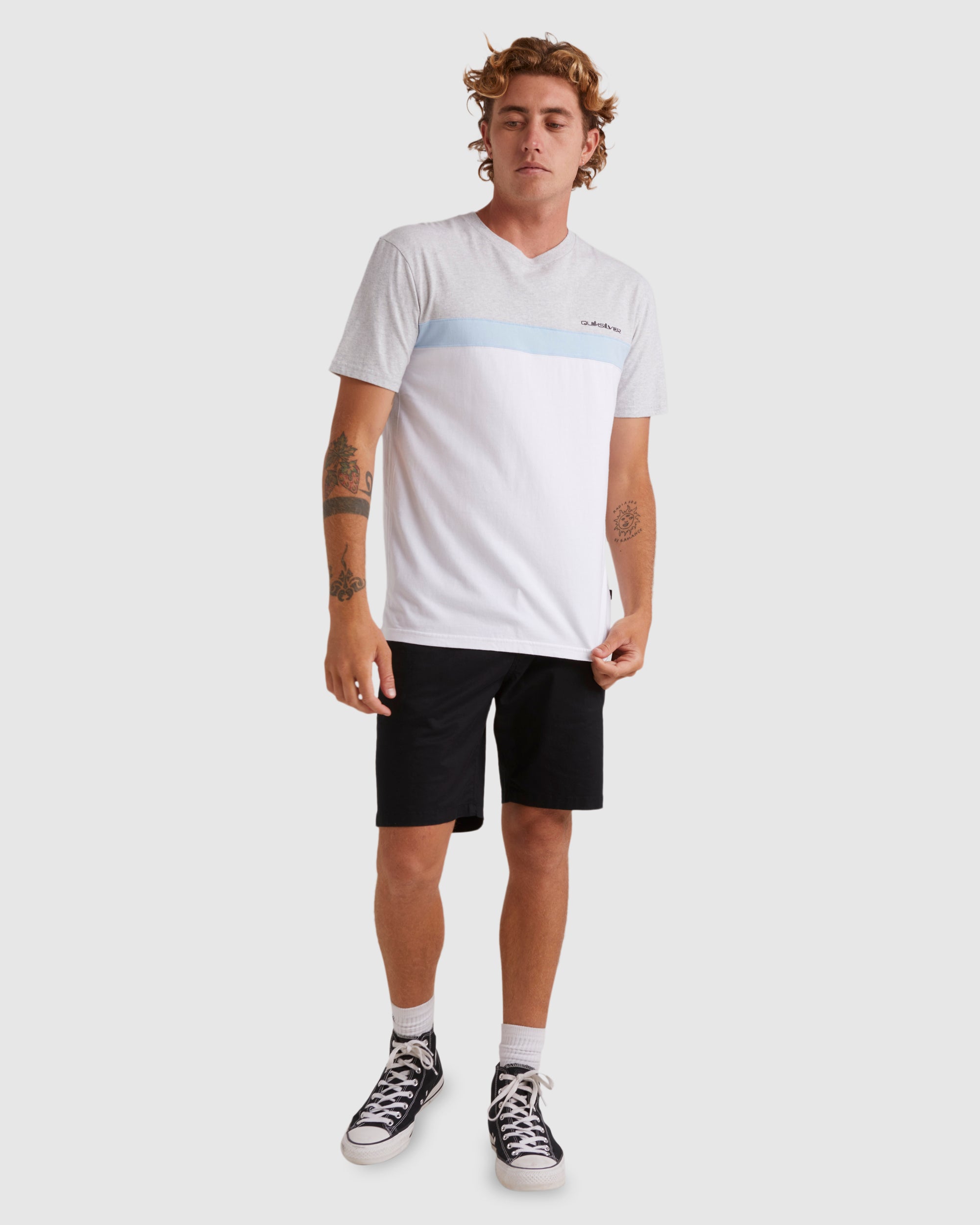 Mens Topline Panel T-Shirt