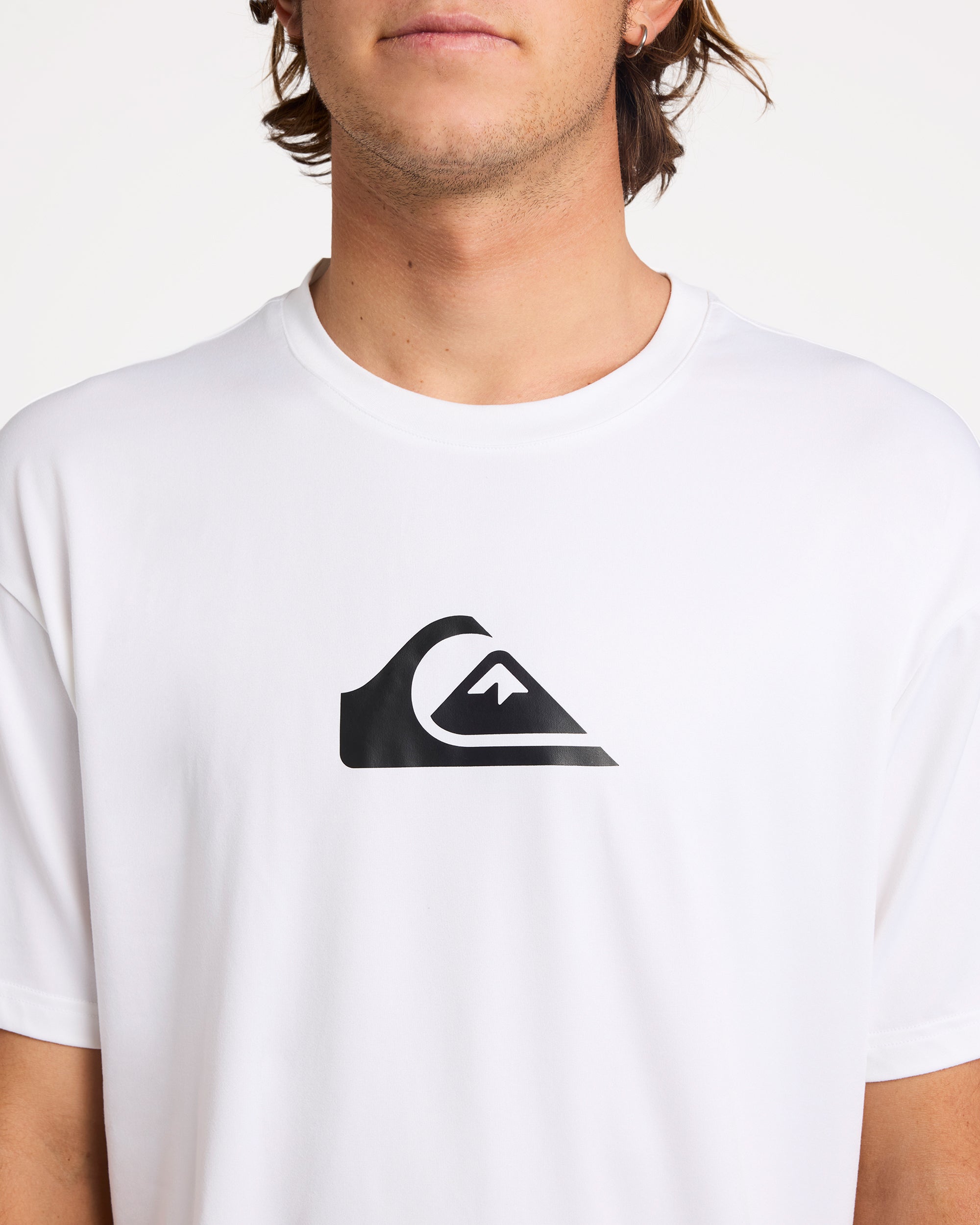 Mens Solid Streak Surf Shirt