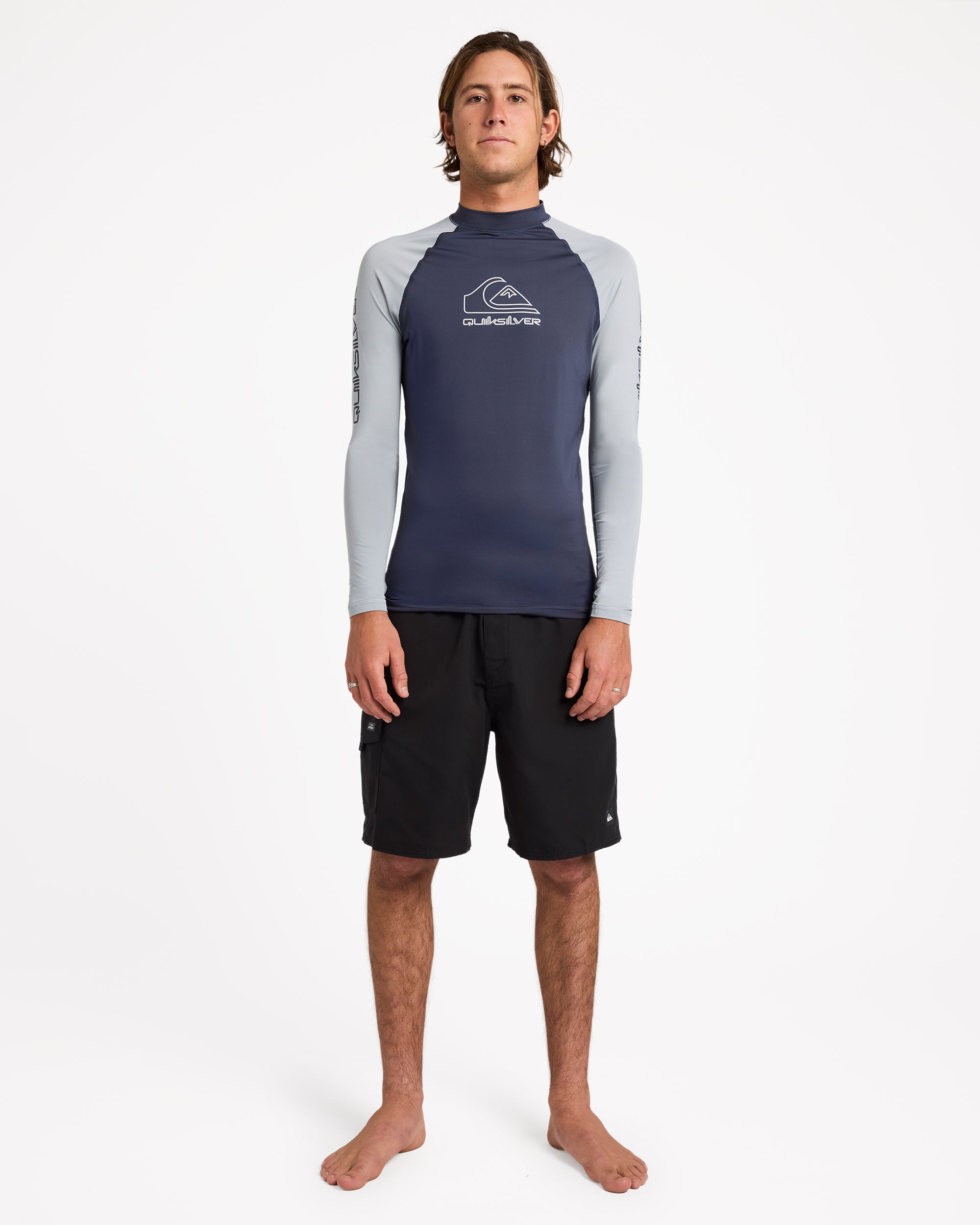Mens On Tour Long Sleeve Rash Vest