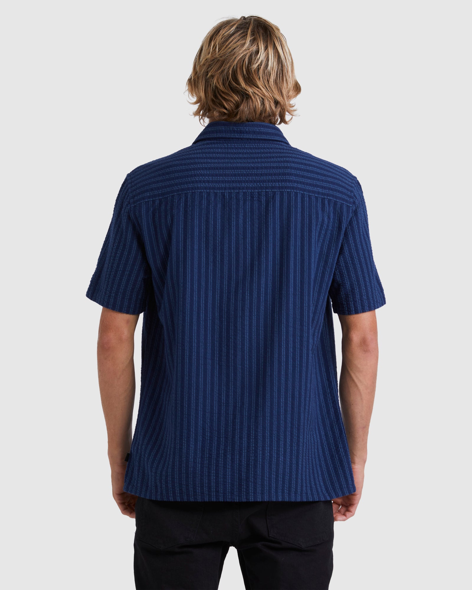 Mens Streak Short Sleeve Shirt