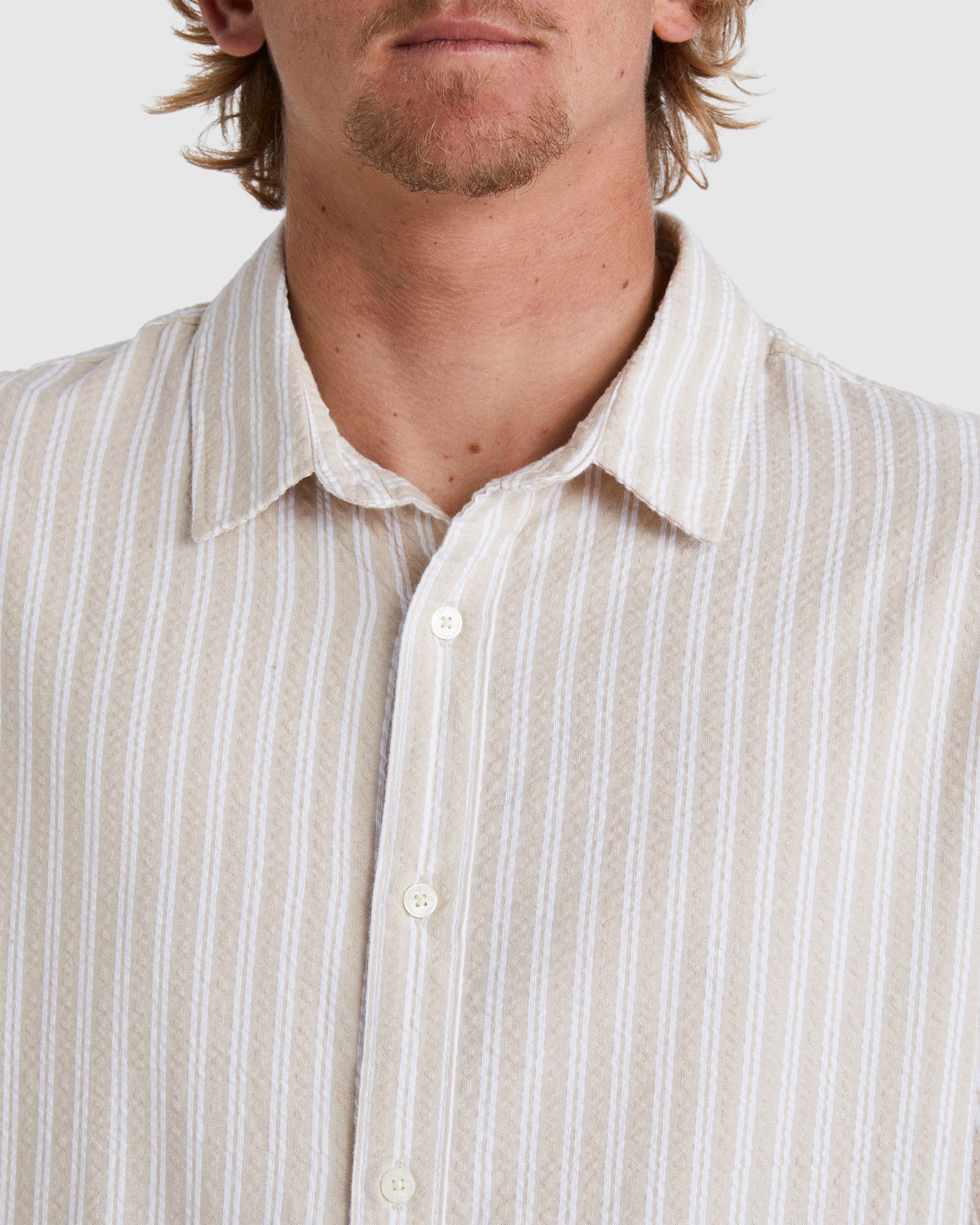 Mens Streak Short Sleeve Shirt