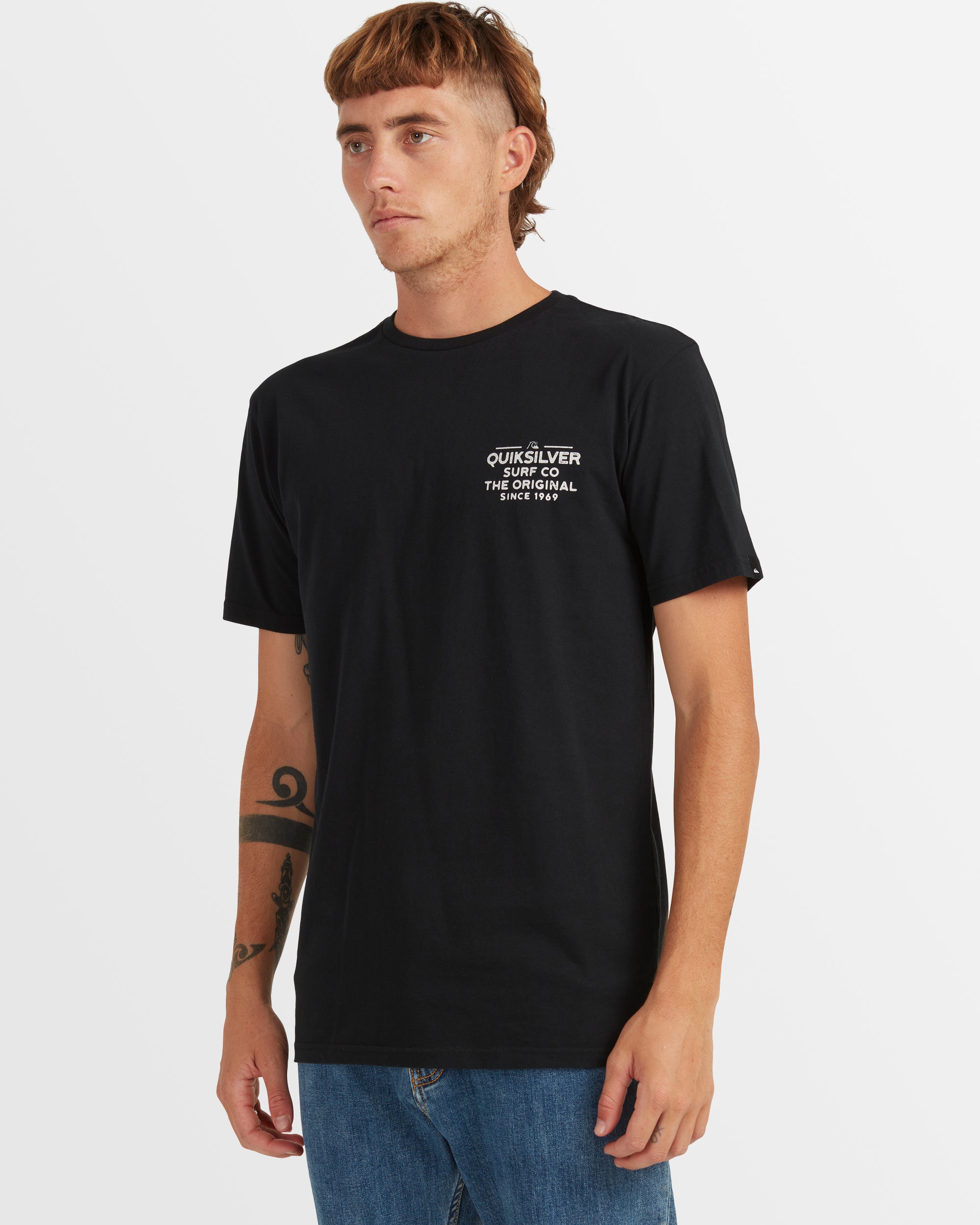 Mens Feeding Line Short Sleeve T-Shirt