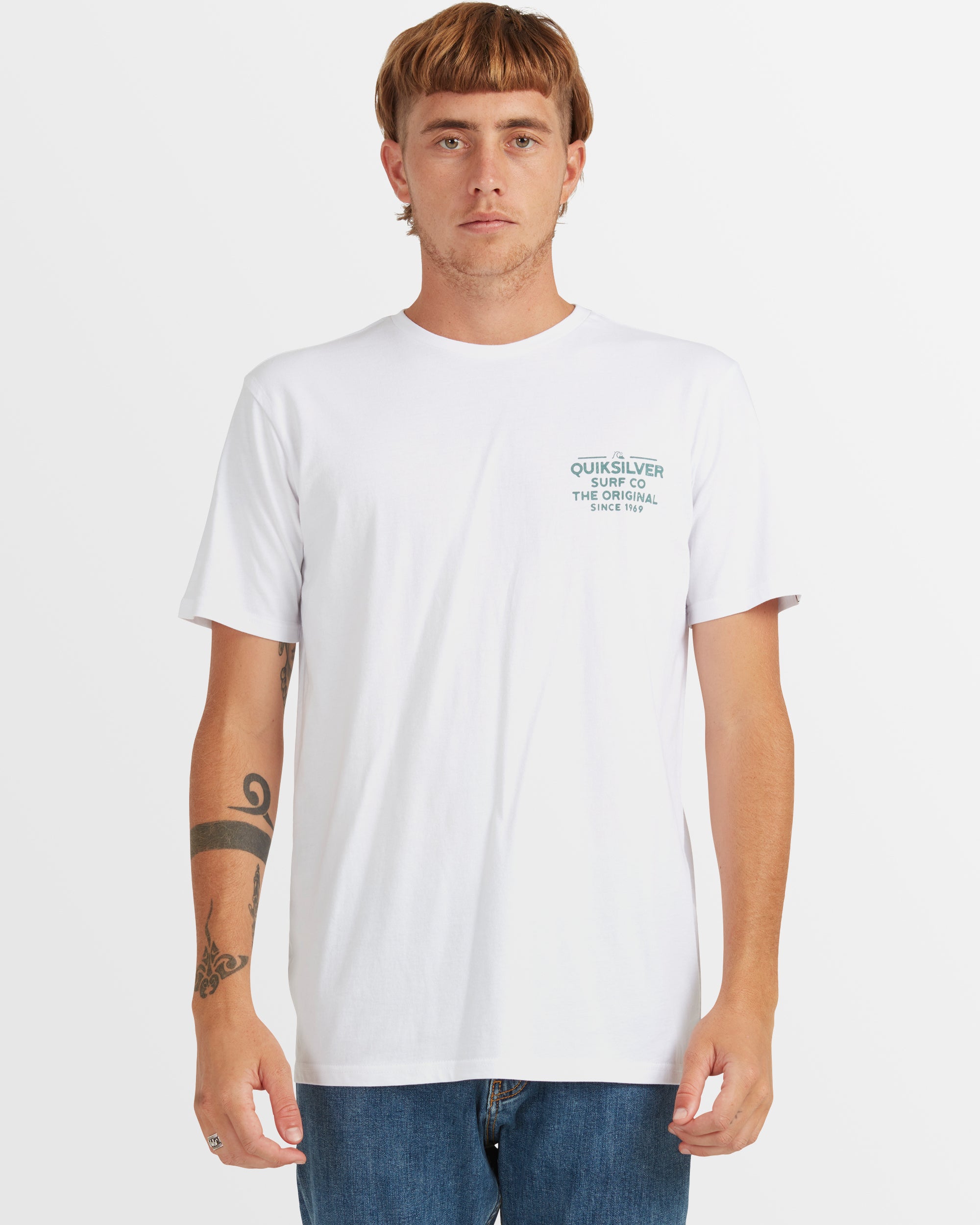 Mens Feeding Line Short Sleeve T-Shirt