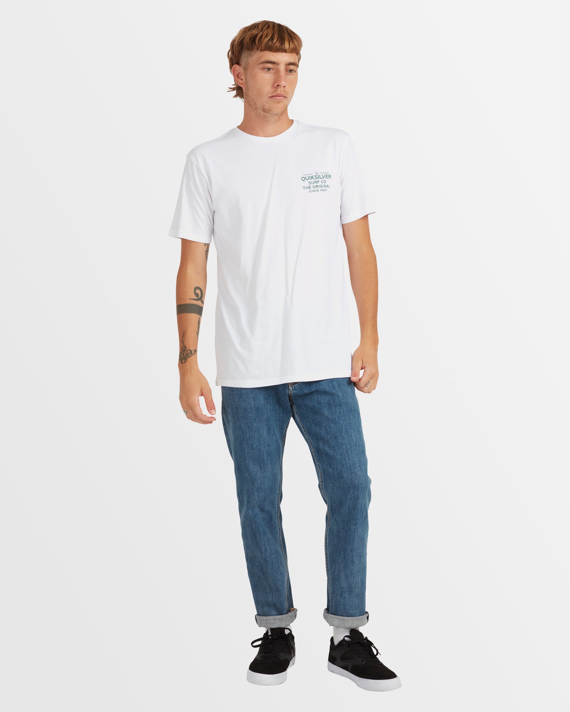 Mens Feeding Line Short Sleeve T-Shirt