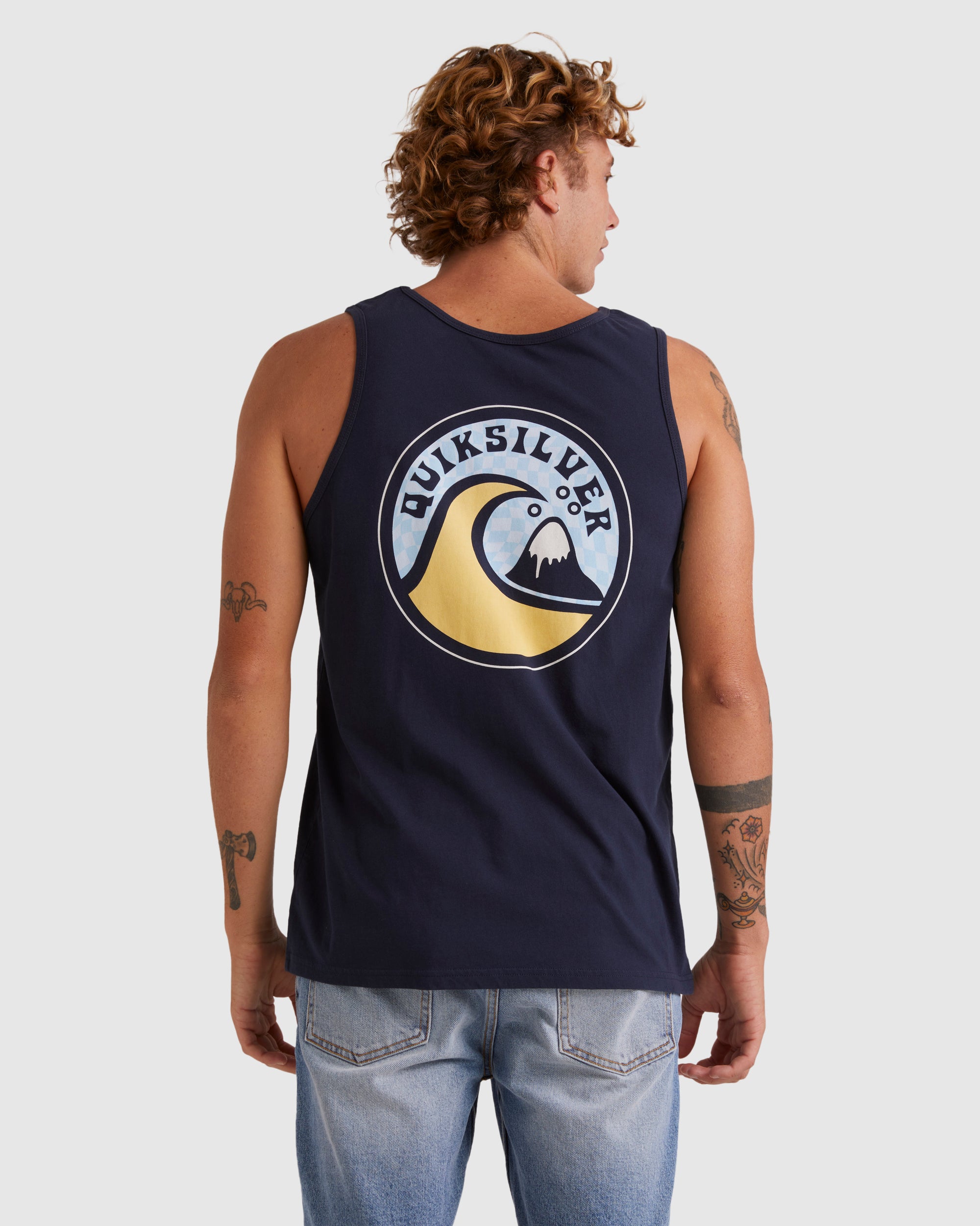 Mens Feeling The Vibe Muscle Vest Top