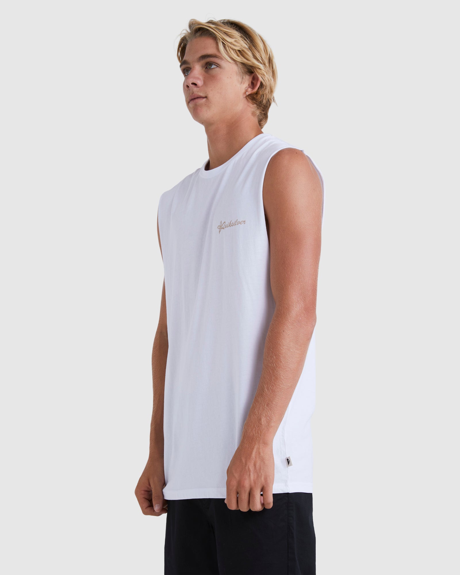 Mens Tropical Horizon Sleeveless Muscle T-Shirt