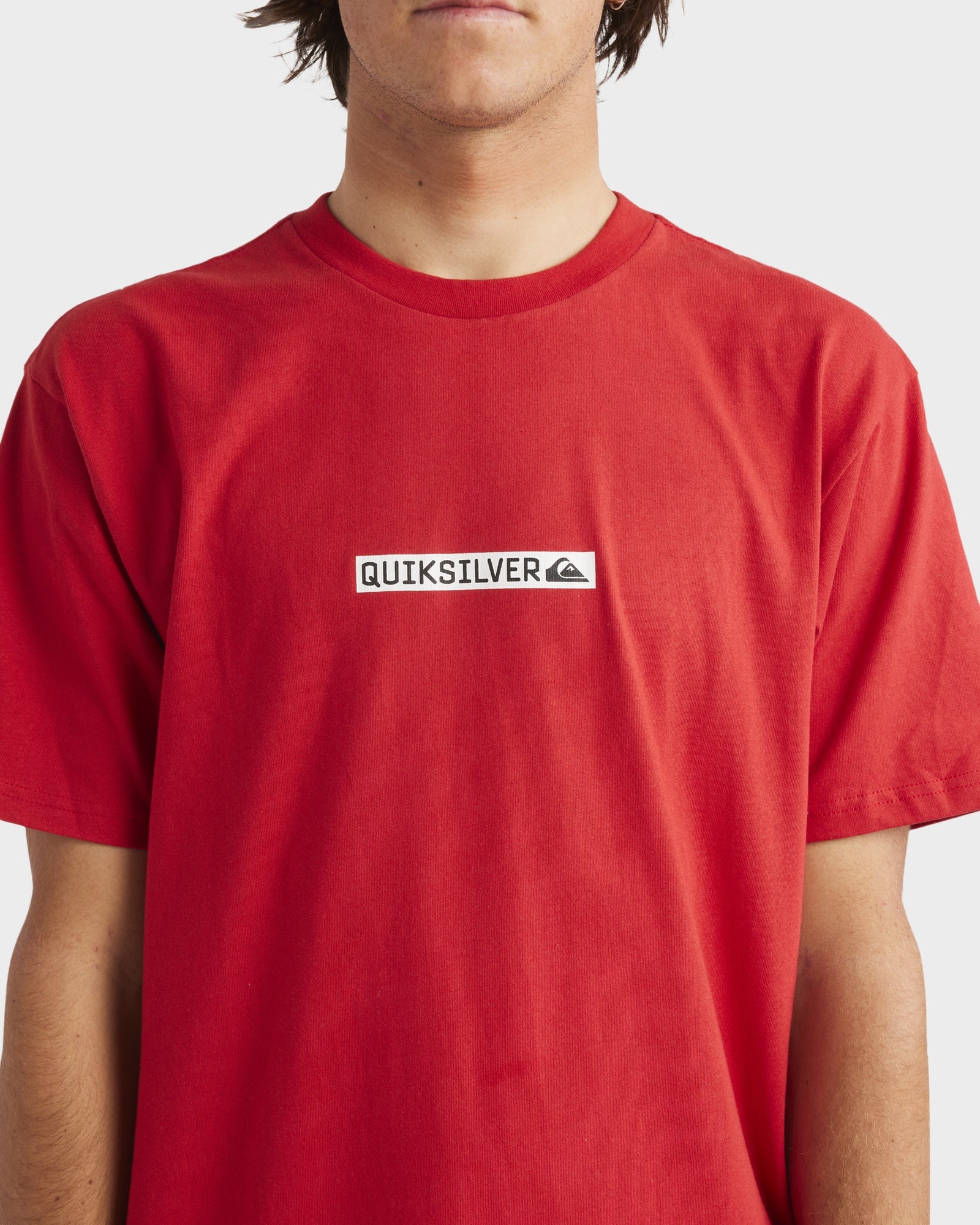 Mens Quiksilver Clicker Logo T-Shirt